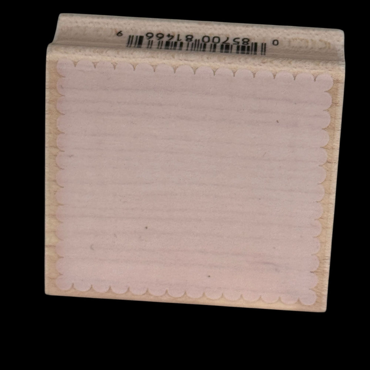 Hero Arts Rubber Stamp Square Scalloped Shadow Background Frame Card Making Scrapbooking Texture E1962