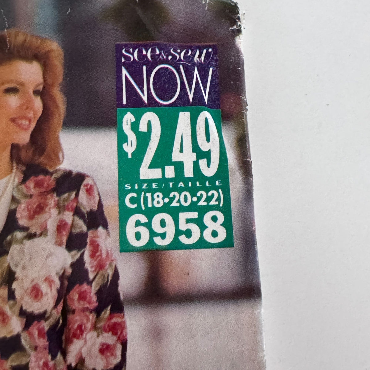 Butterick Sewing Pattern 6958 90s Minimalist Outfit Split Skirt 18-22 Easy Uncut Top jacket