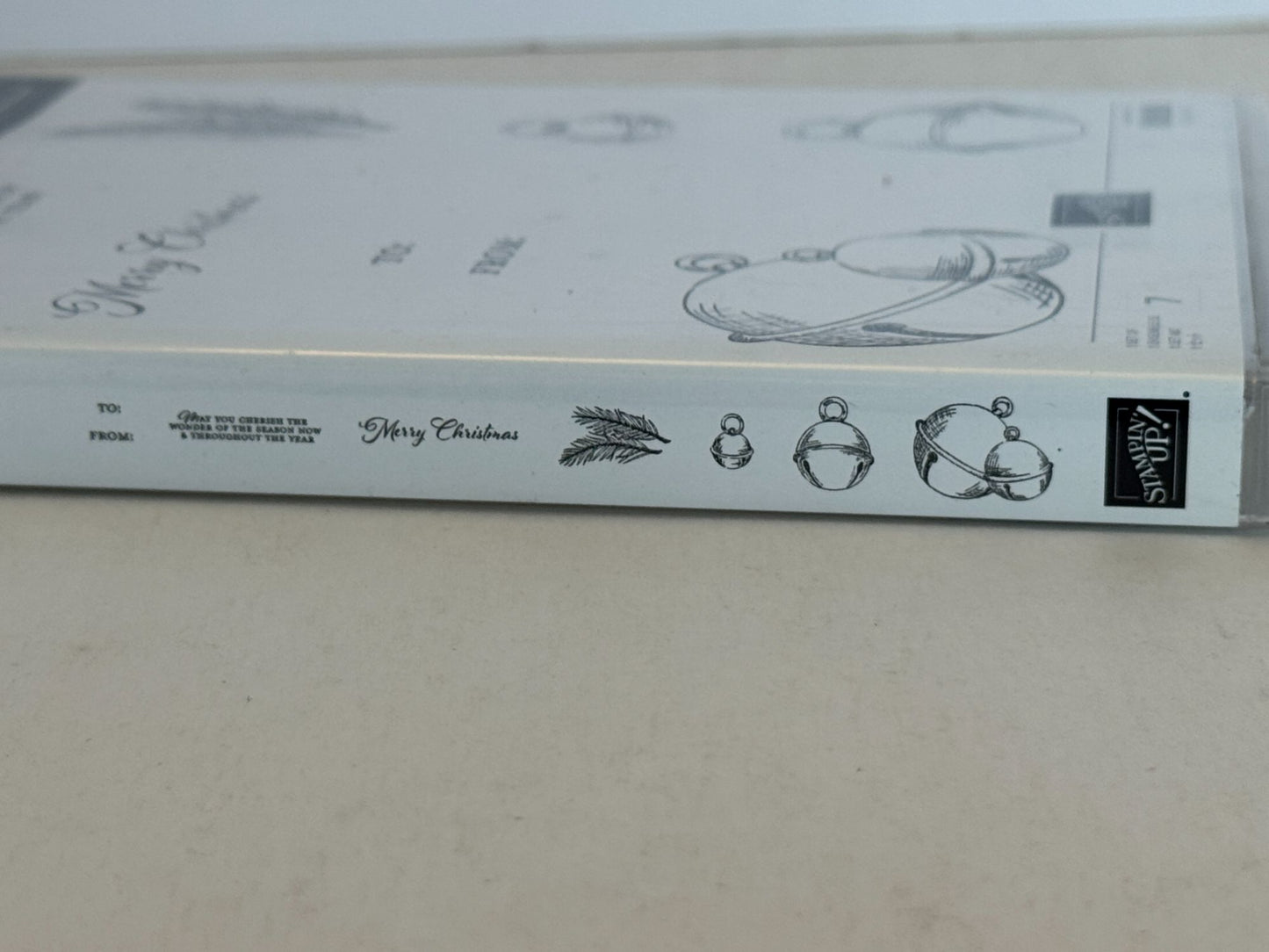 Stampin Up Cherish The Season Stamps and Sounds of the Season Dies   Christmas