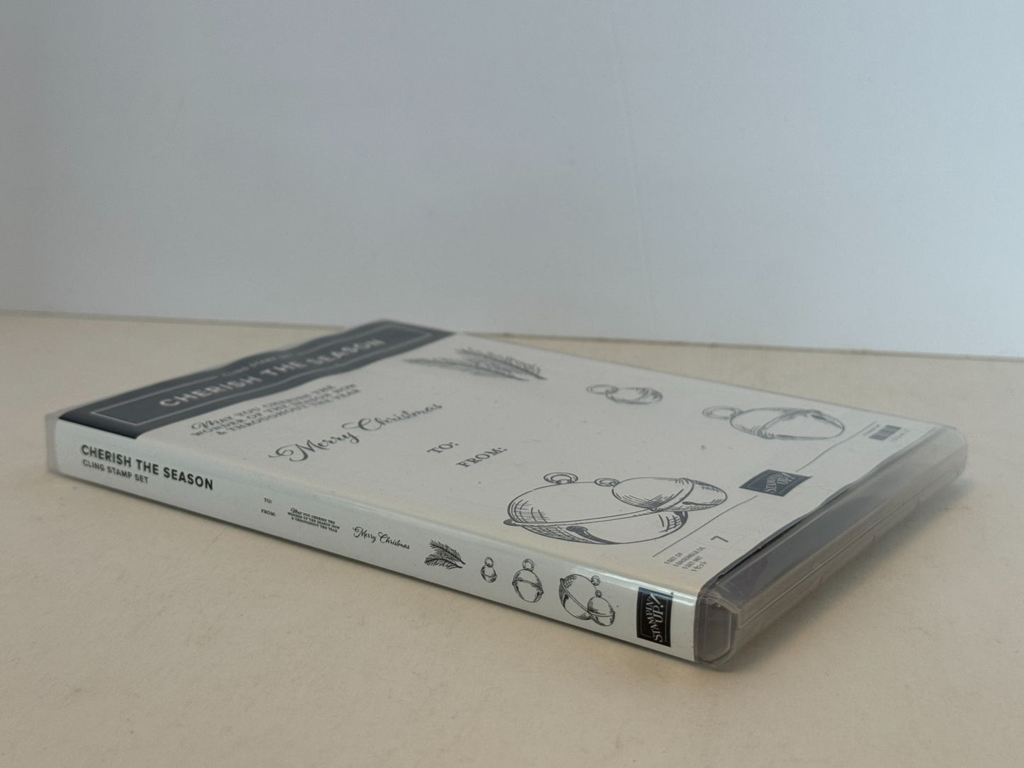 Stampin Up Cherish The Season Stamps and Sounds of the Season Dies   Christmas