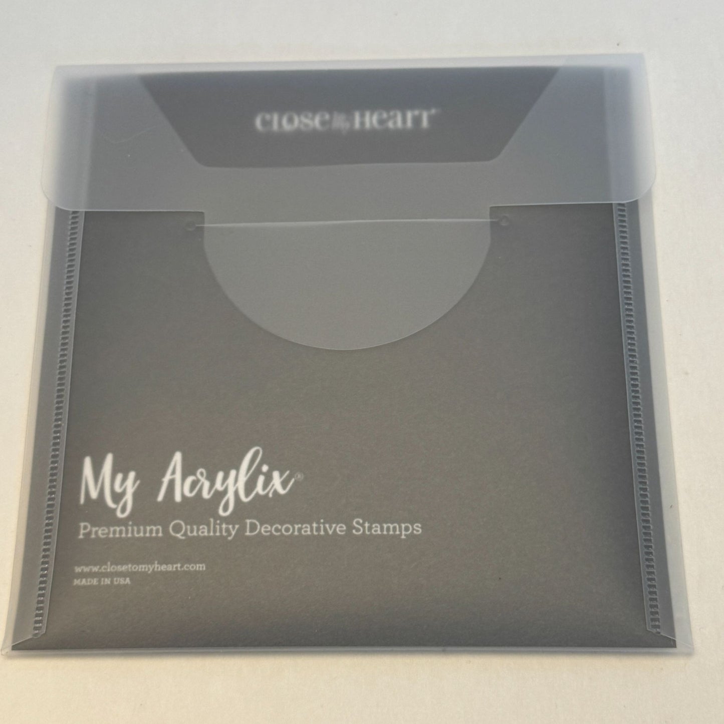 CTMH My Acrylix Acrylic Stamp Set Colorful Texture D1784 Shapes Remember Arrows