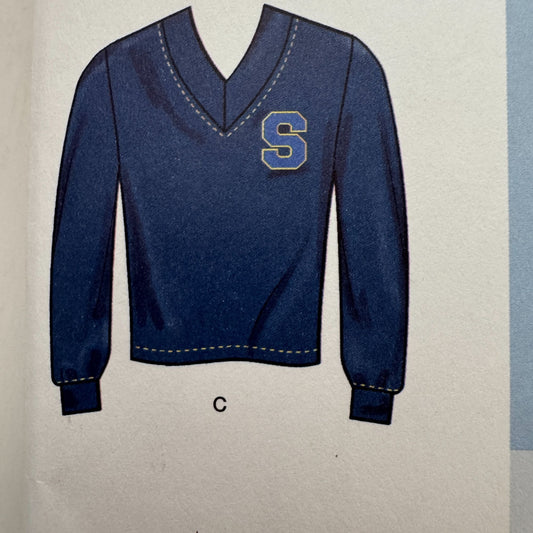 Simplicity Sewing Pattern R12180 Knit Vest and Tops Fall Easy Unisex XS-XXL UC