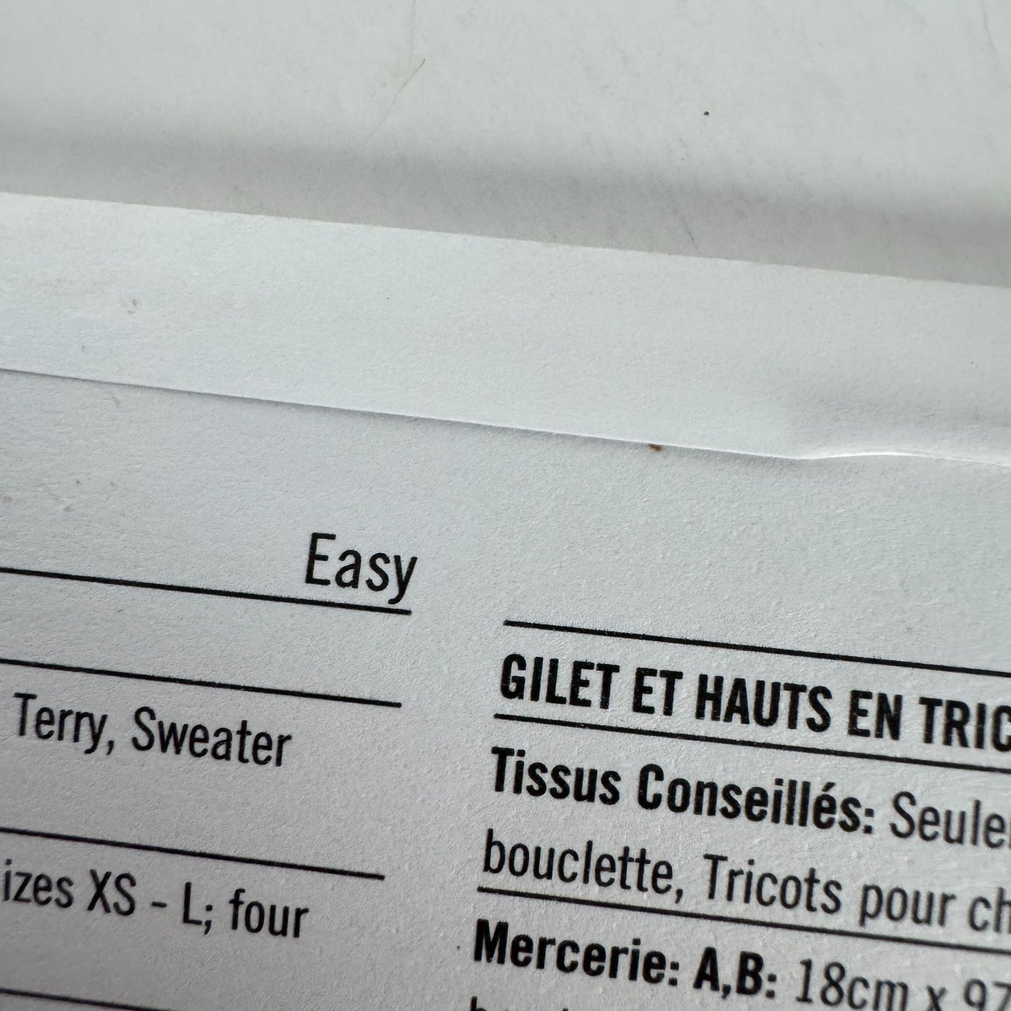 Simplicity Sewing Pattern R12180 Knit Vest and Tops Fall Easy Unisex XS-XXL UC