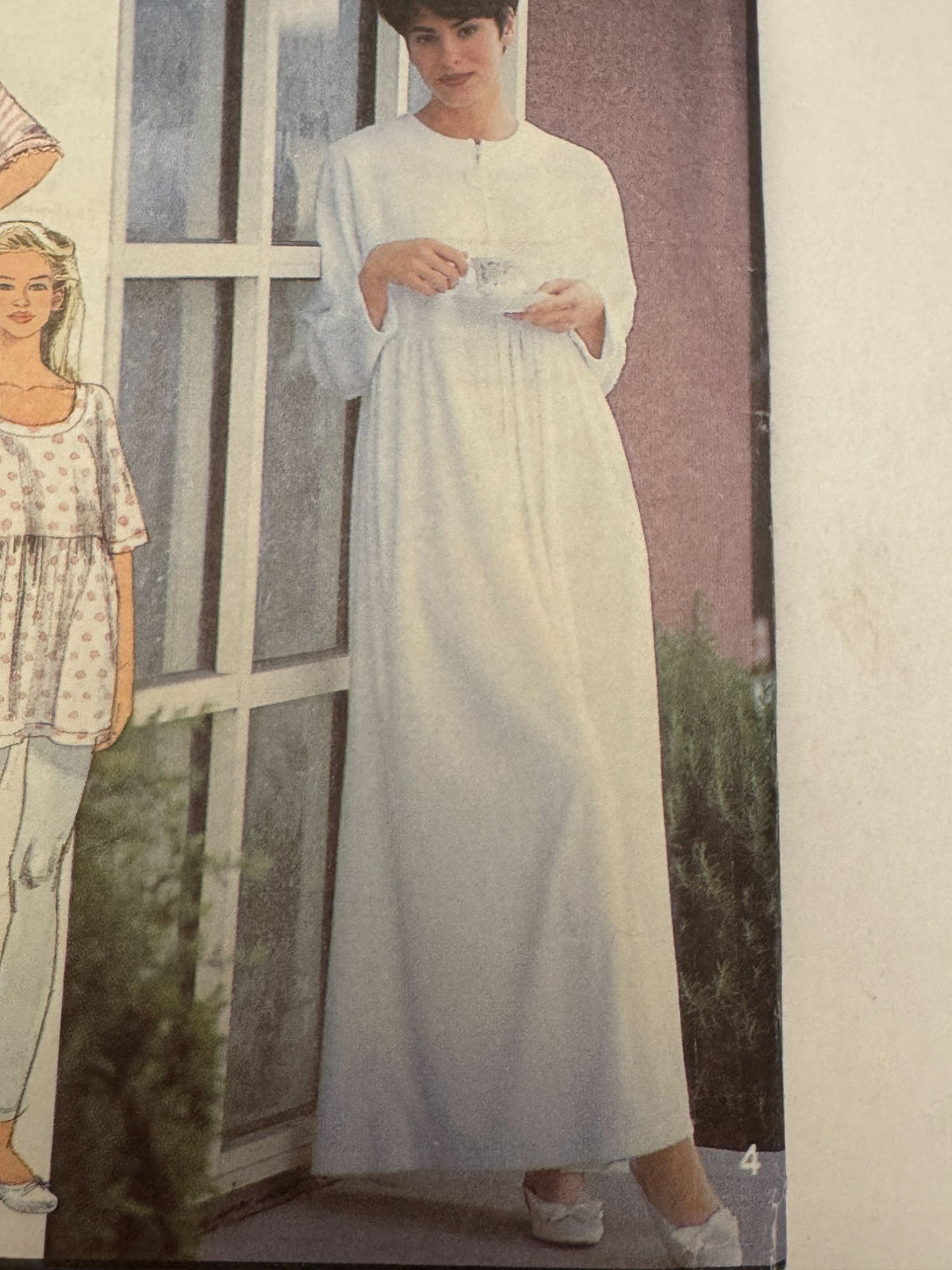 Simplicity Sewing Pattern 8094 Sleepwear Pajamas Nightgown Robe Leggings L XL UC