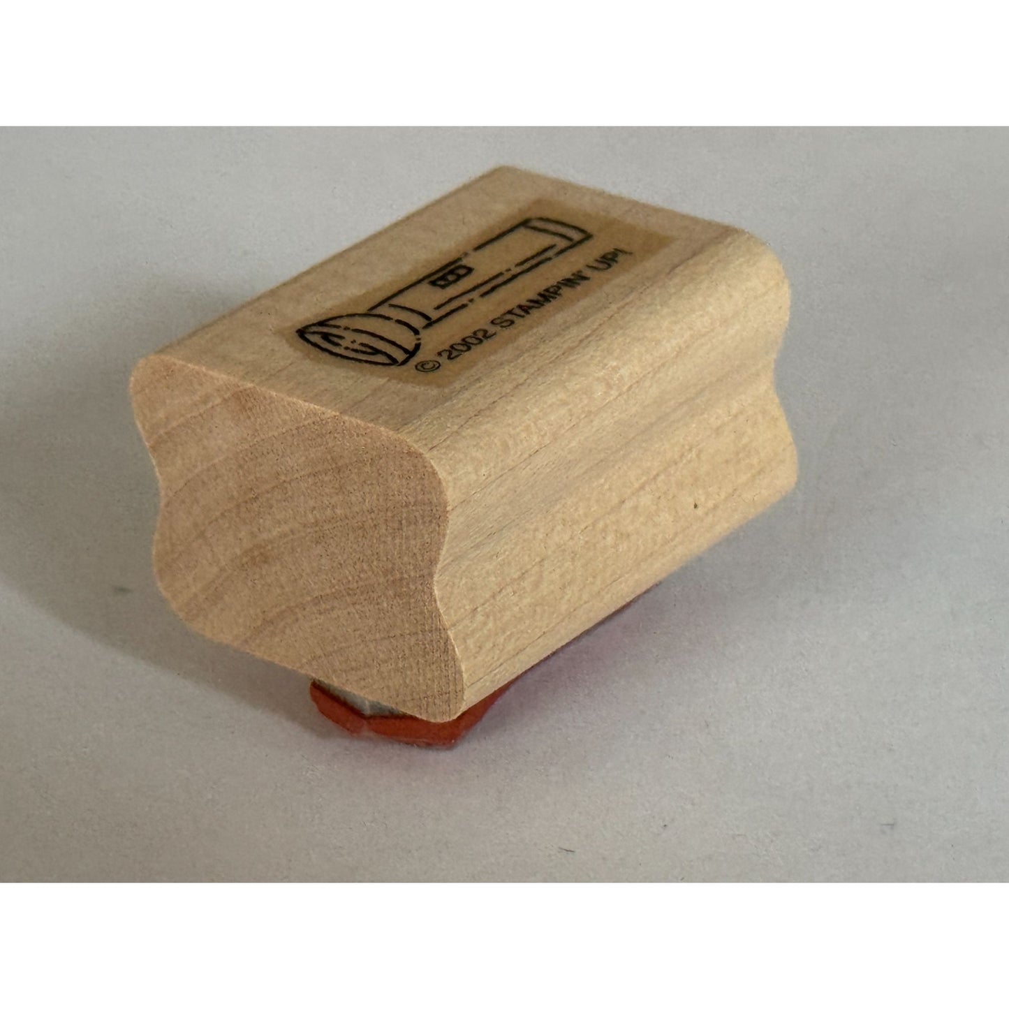Stampin Up Flashlight Camping Trip Shine Light Card Making Craft Wood Mounted