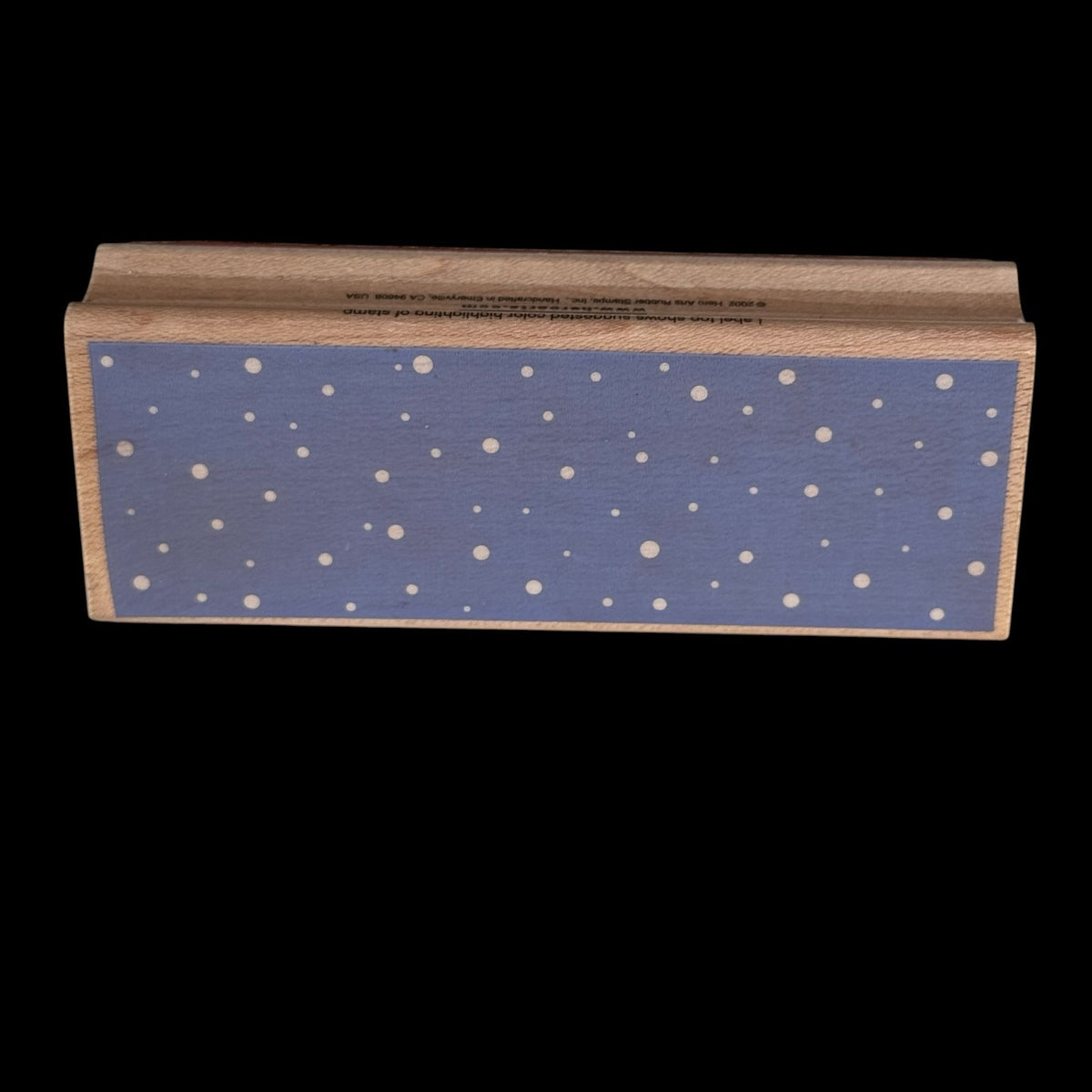 Hero Arts Rubber Stamp Snow Falling Background Winter Snowfall Christmas Craft Cardmaking Holidays F2586