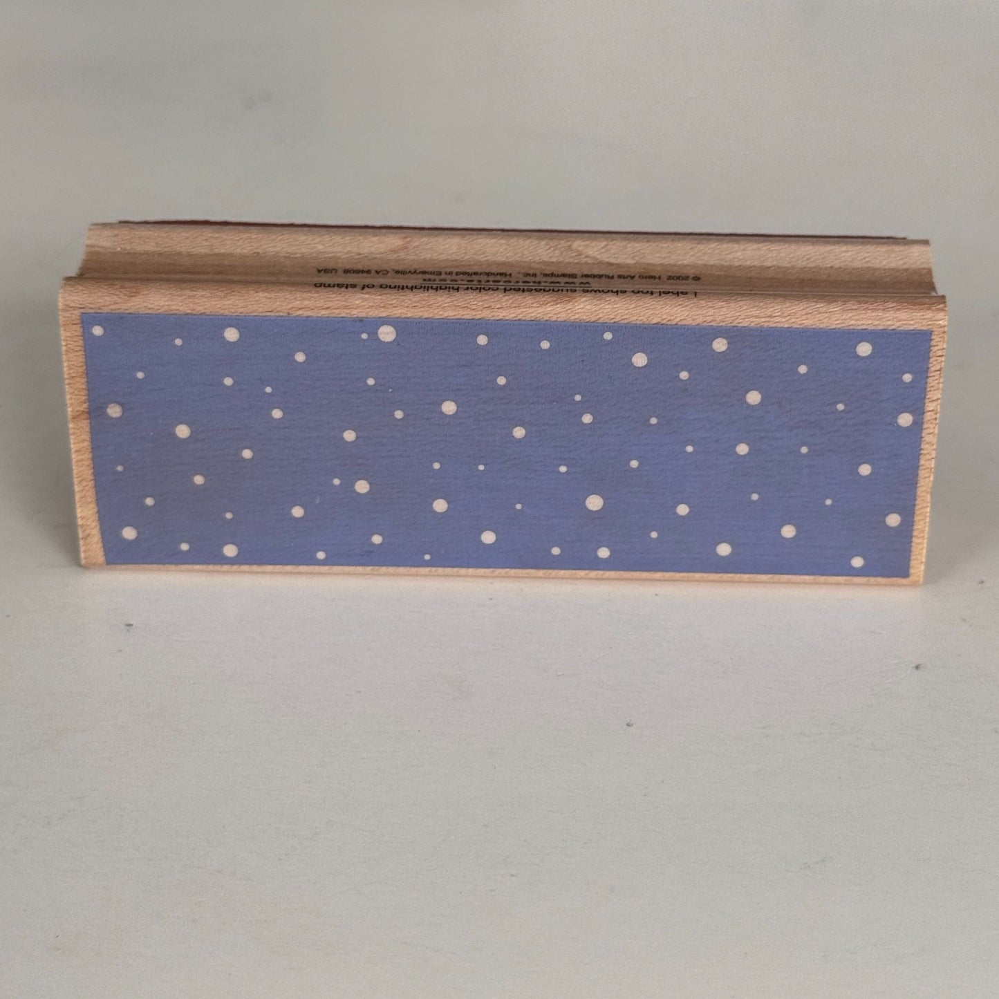Hero Arts Rubber Stamp Snow Falling Background Winter Snowfall Christmas Craft Cardmaking Holidays F2586