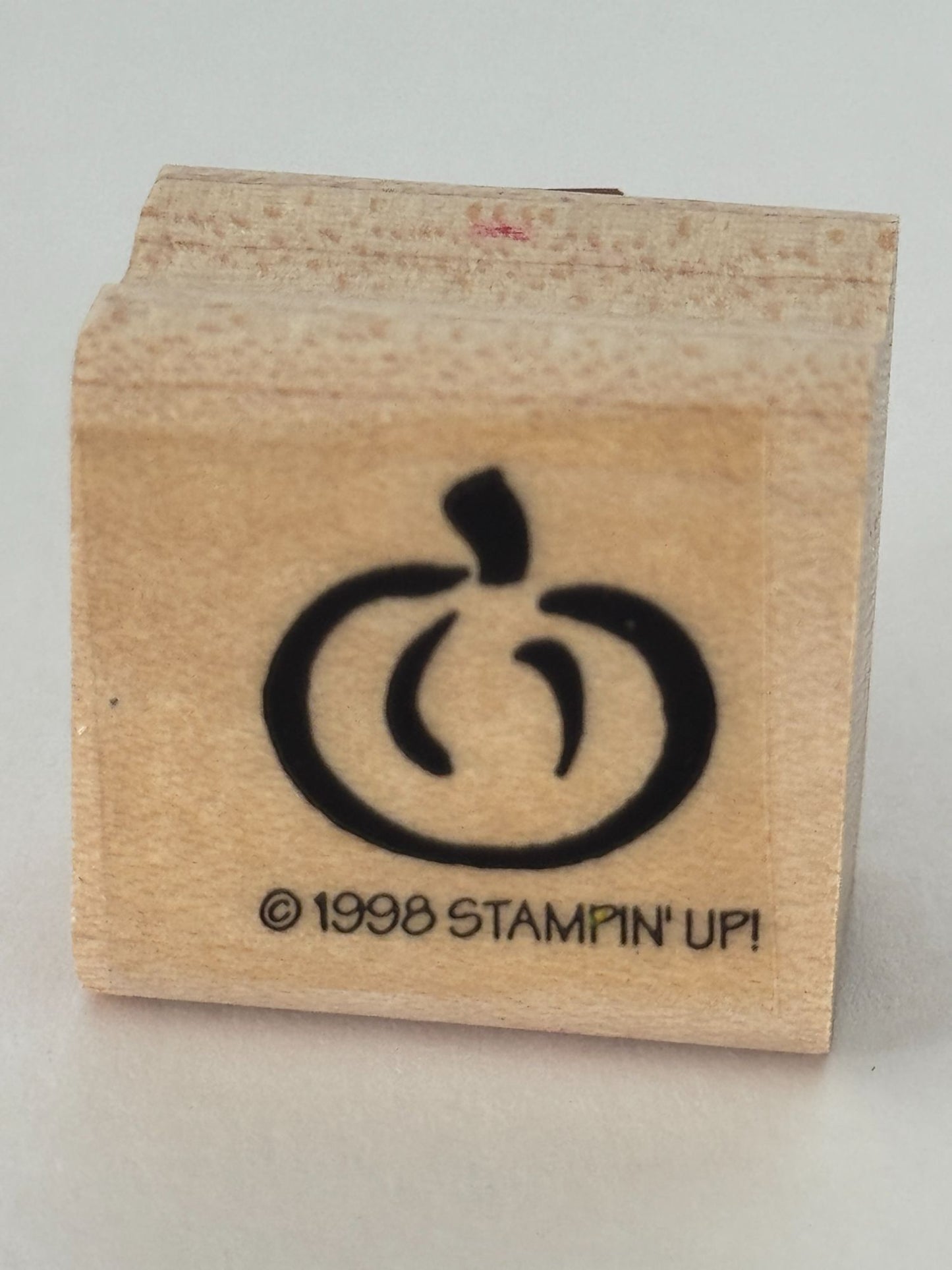 Stampin Up Rubber Stamp Pumpkin Halloween Card Making Fall Harvest Thanksgiving