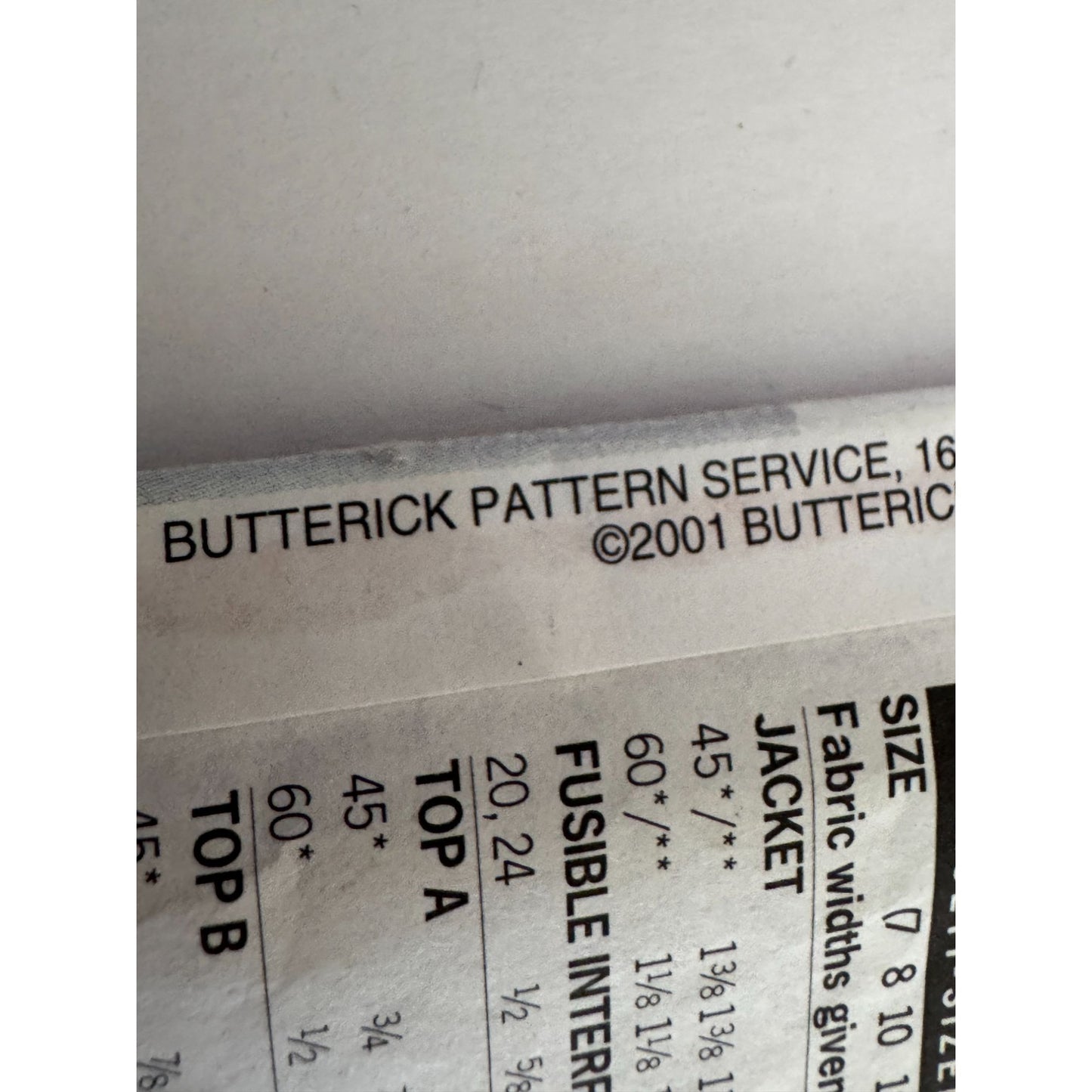 Uncut Butterick 3054 Girls Outfit Sewing Pattern Jacket Top Skirt Pants Size 7-14 Y2K