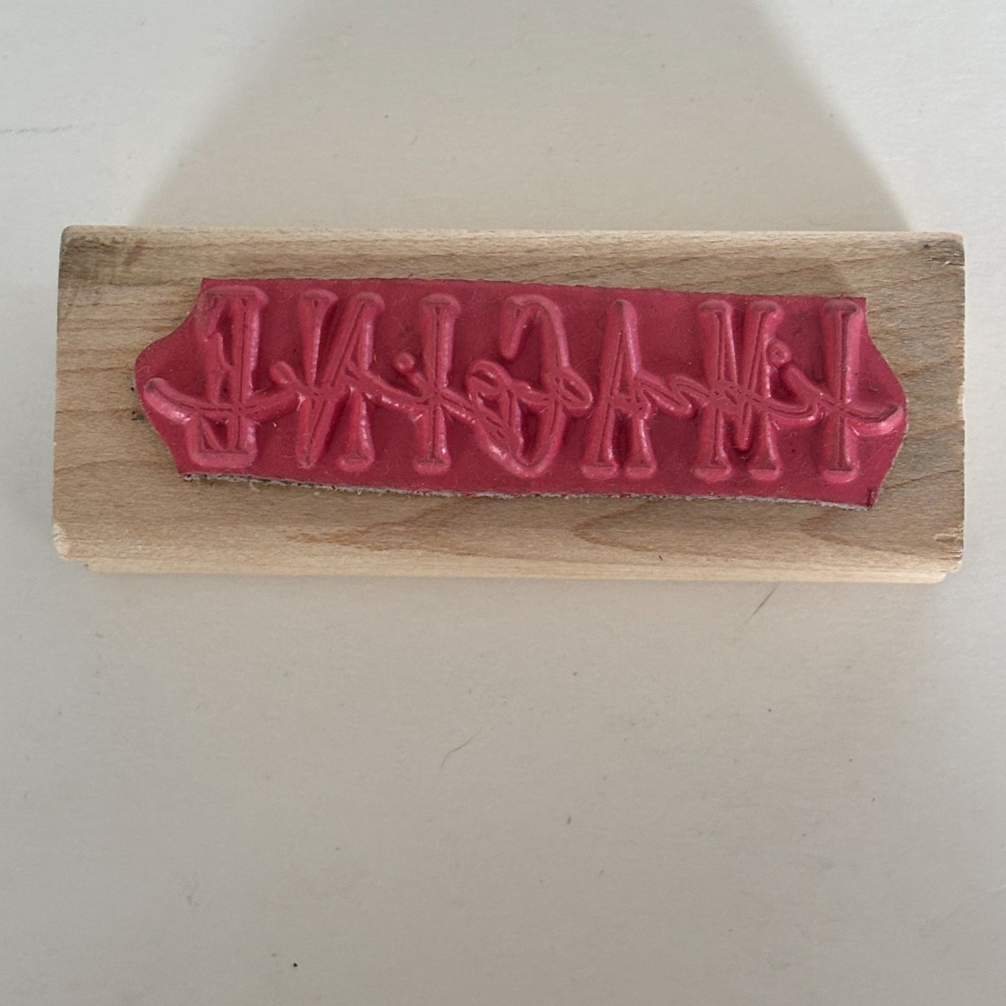 Stampers Anonymous Rubber Stamp Imagine Inspirational Word Art Journaling Craft Card Making