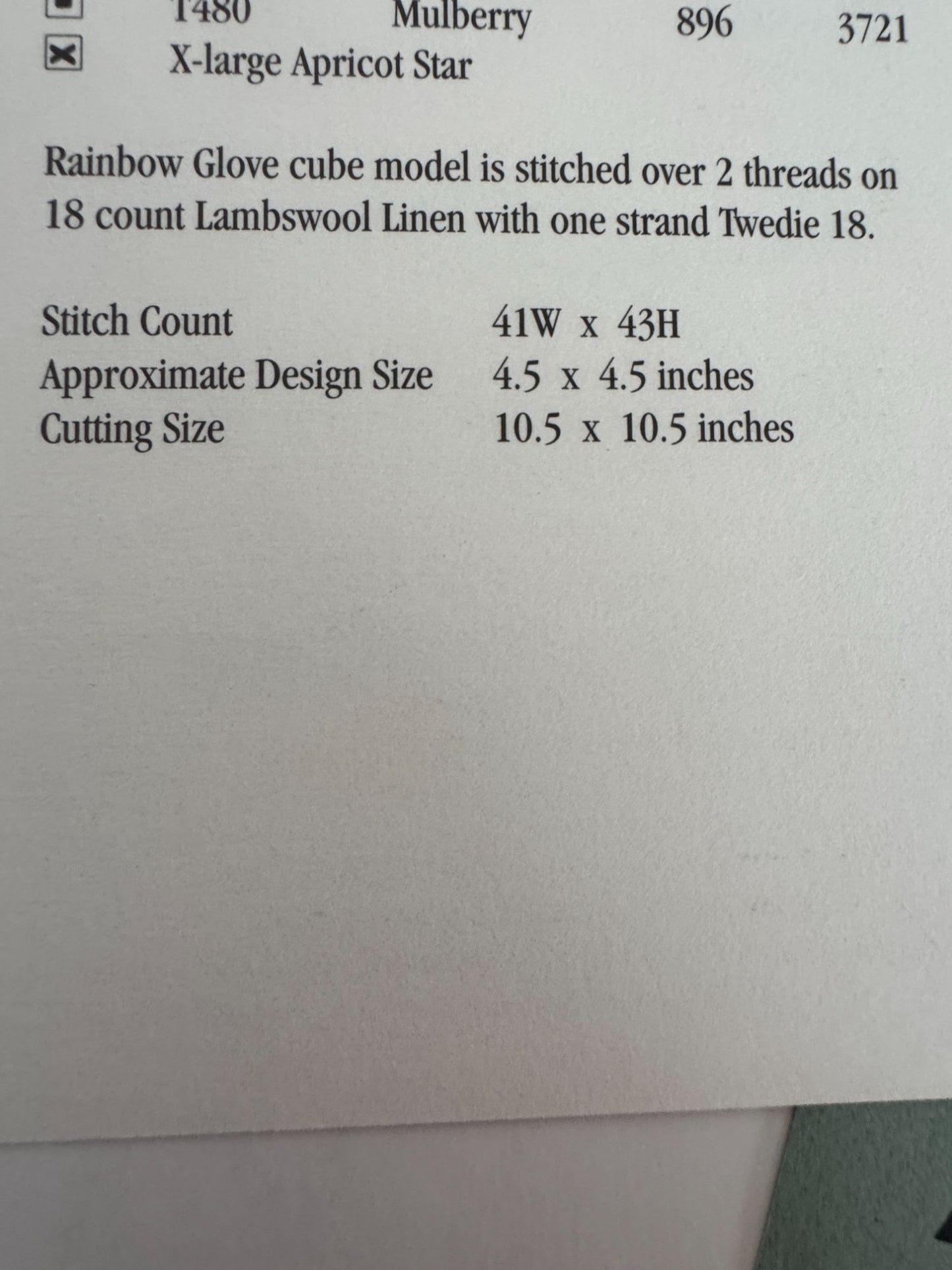 Heart In Hand Needleart Cross Stitch Pattern Winter Warmings Season Glove Hat