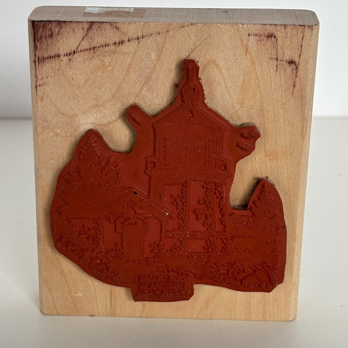 Peddlers Pack Rubber Stamp Cape Meares Lighthouse Tillamook Oregon Coastal Nautical Craft Cardmaking Seaside