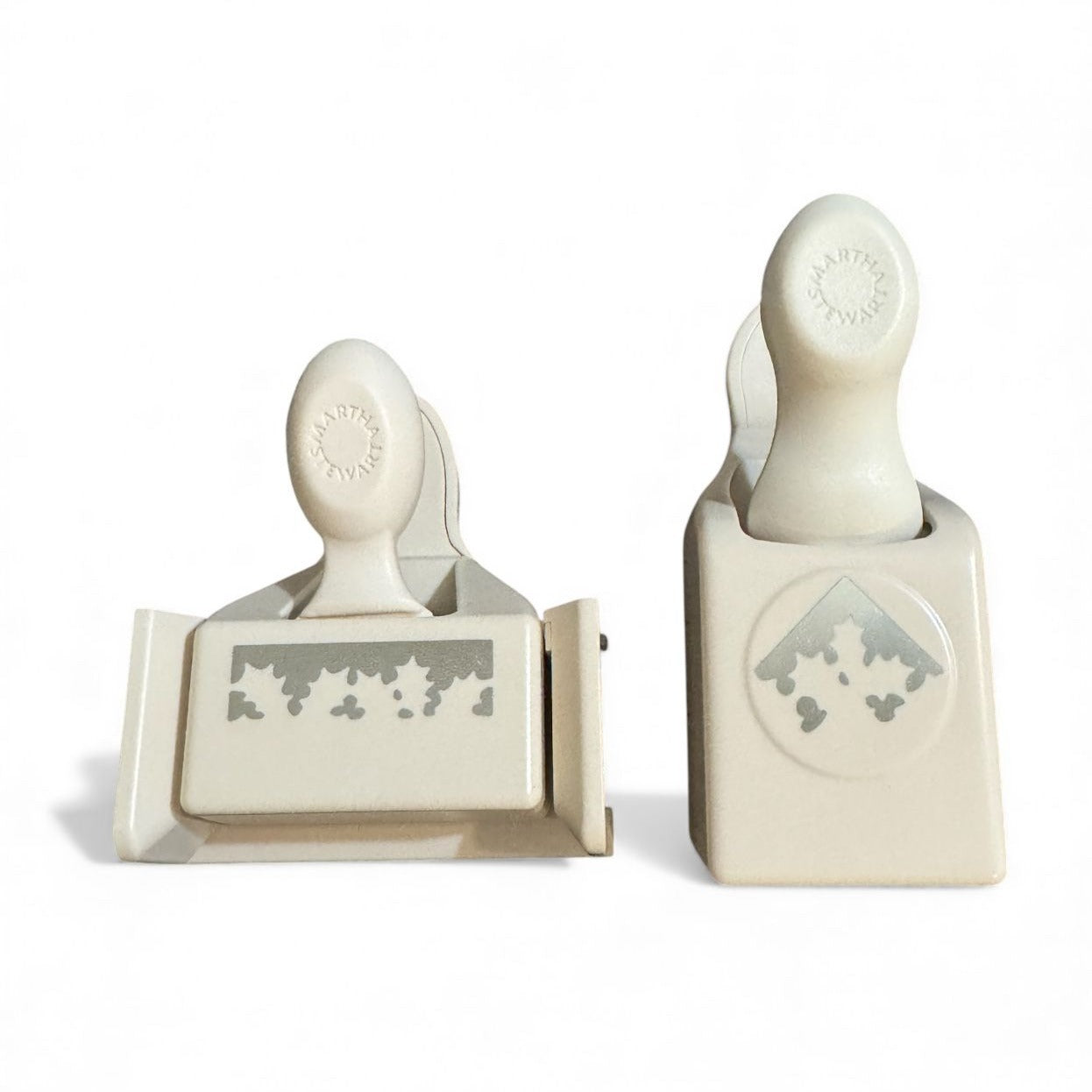 Martha Stewart Paper Punches Holly Leaves Christmas Card Making Corner Border