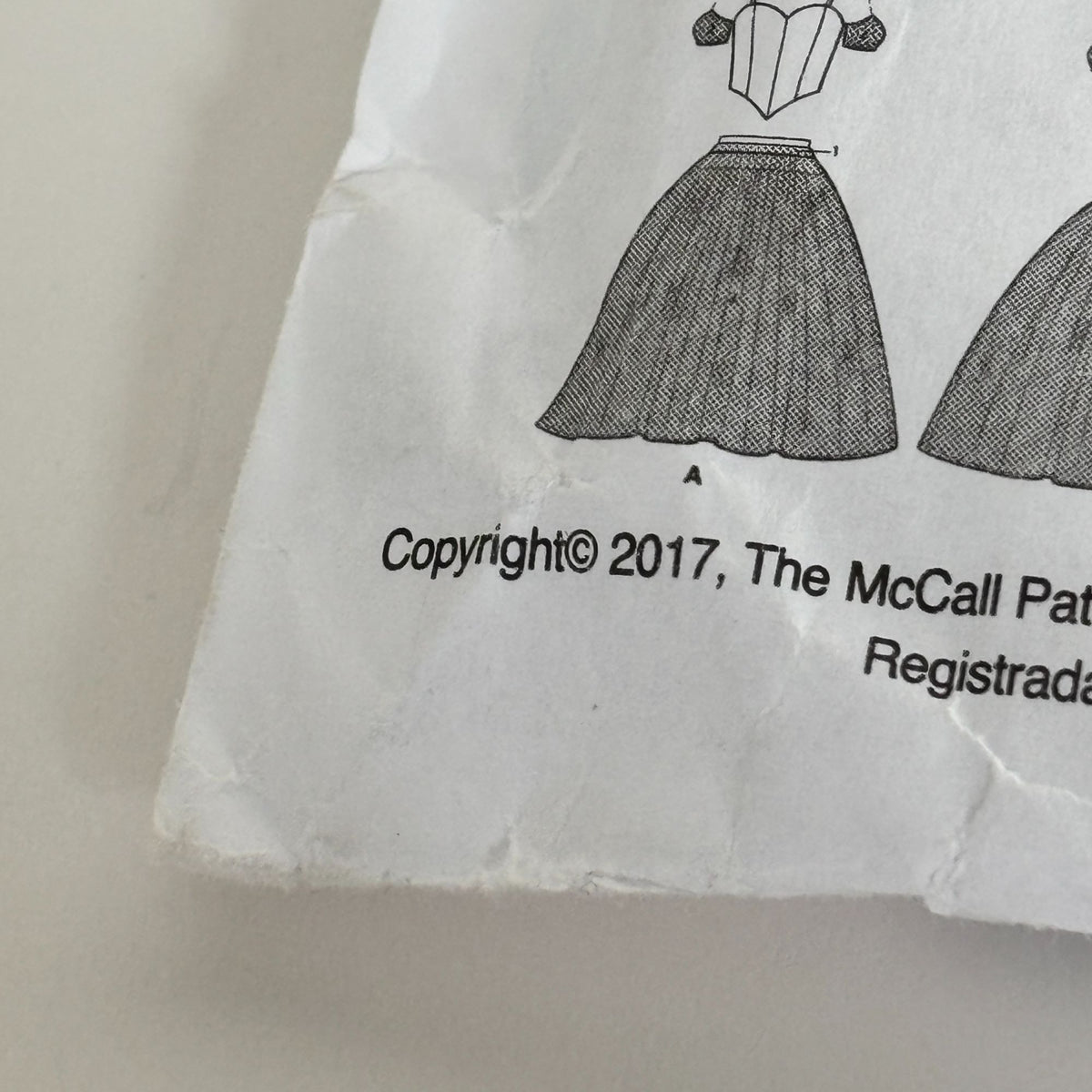 McCalls Costume Sewing Pattern M7615 Ballet Costume Tutu Dress Misses 14-22 Uncut