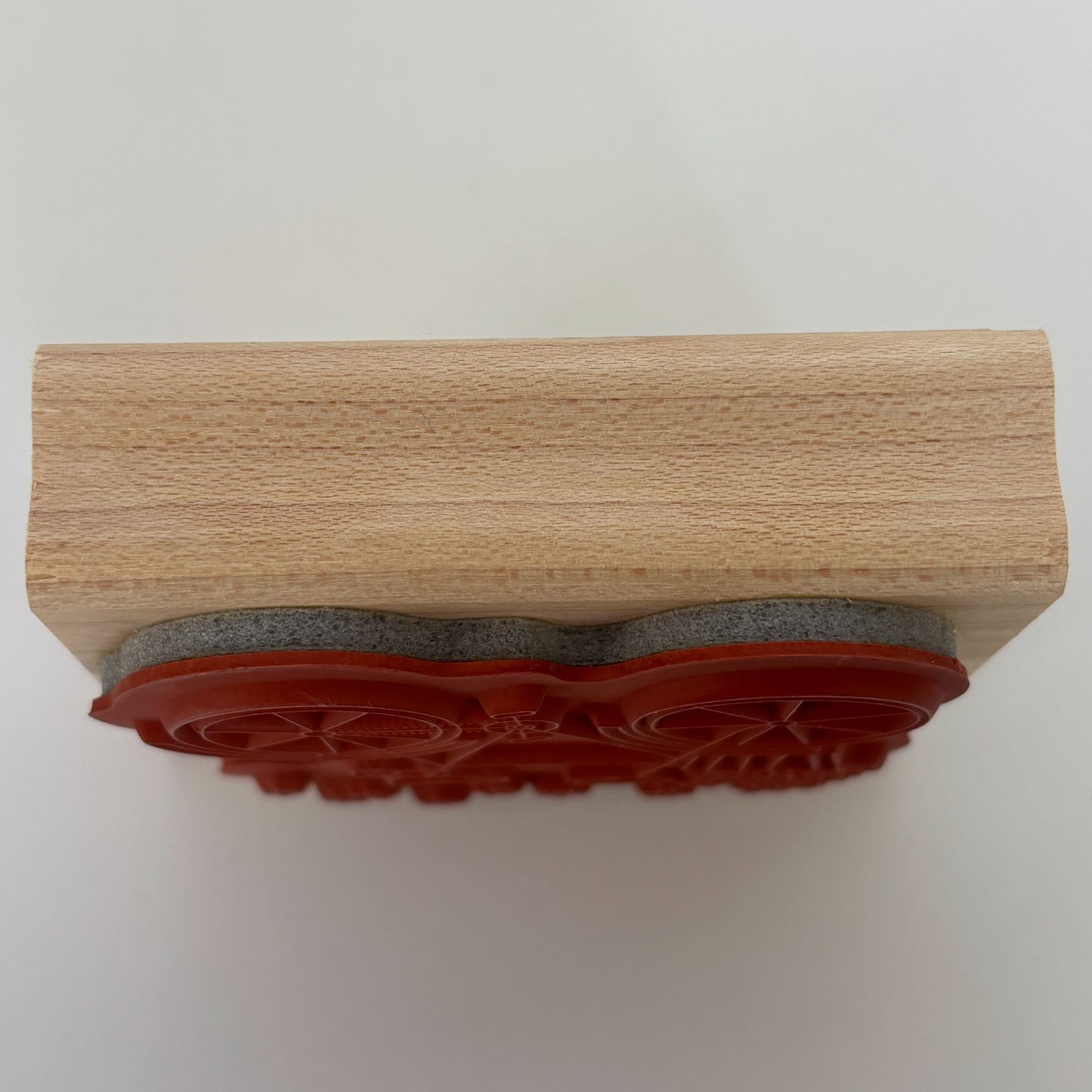 Stampin Up Wood Rubber Stamp Bicycle Flower Basket Spring Friendship Card Making