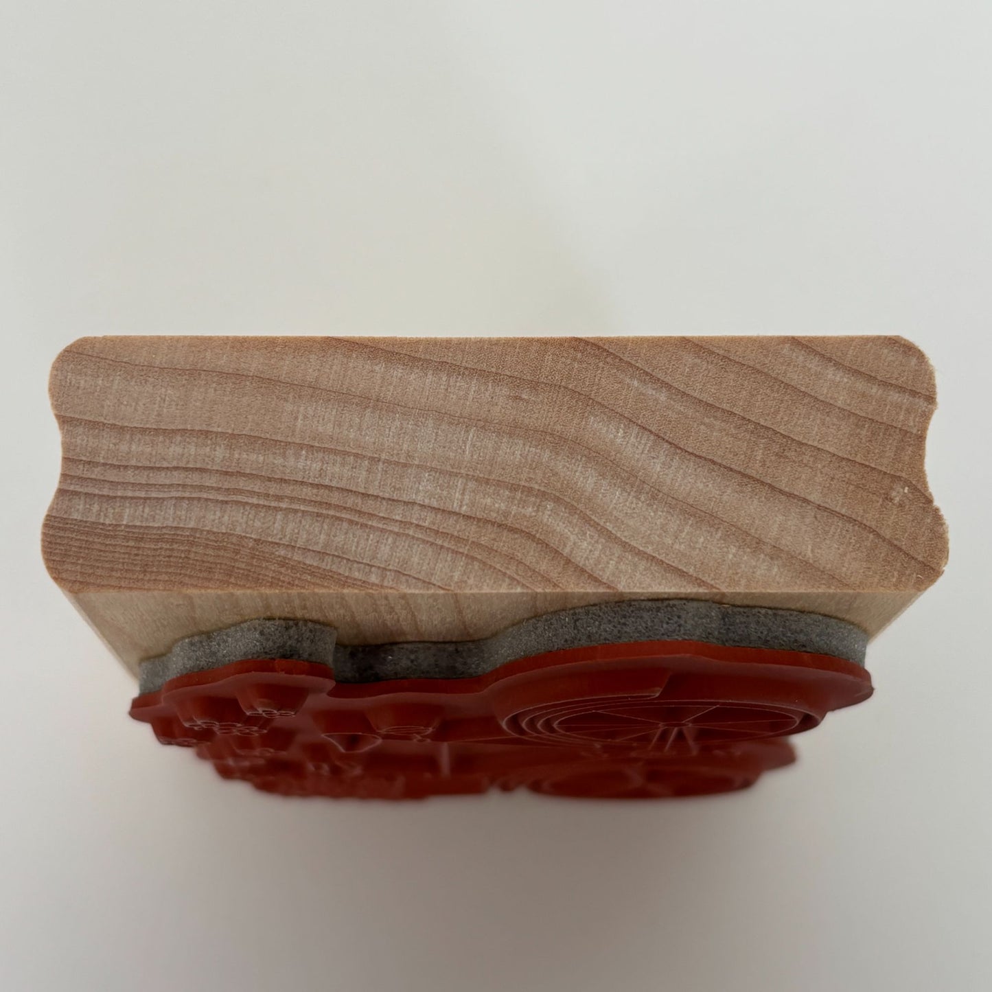 Stampin Up Wood Rubber Stamp Bicycle Flower Basket Spring Friendship Card Making