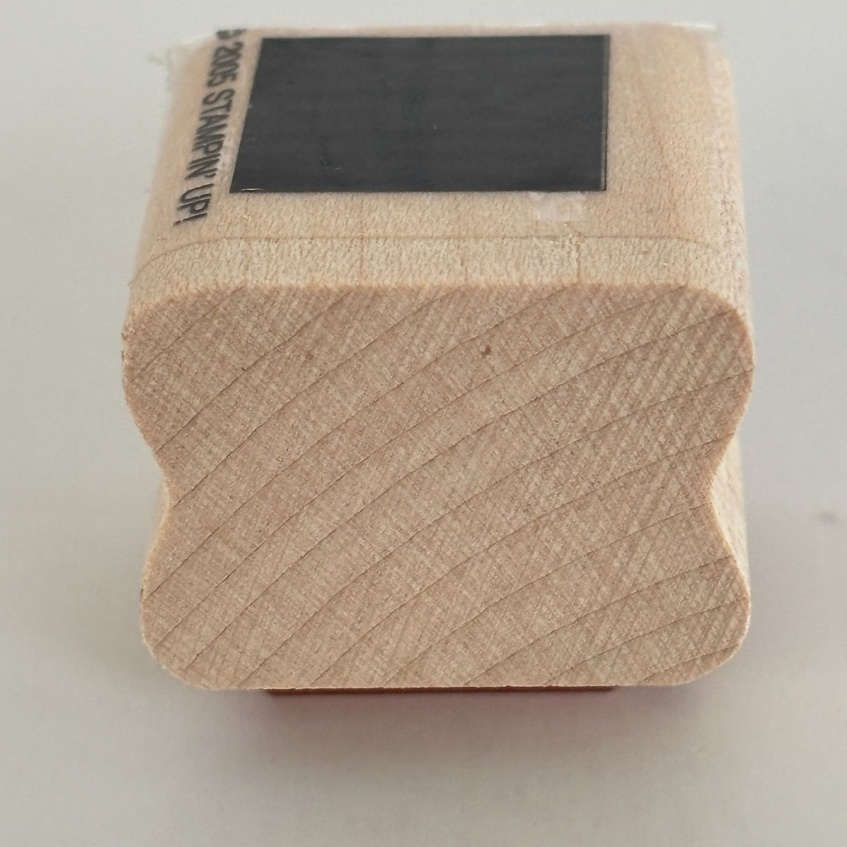 Stampin Up Rubber Stamp Square Shape 5/8 Inch Small Card Making Craft Tool