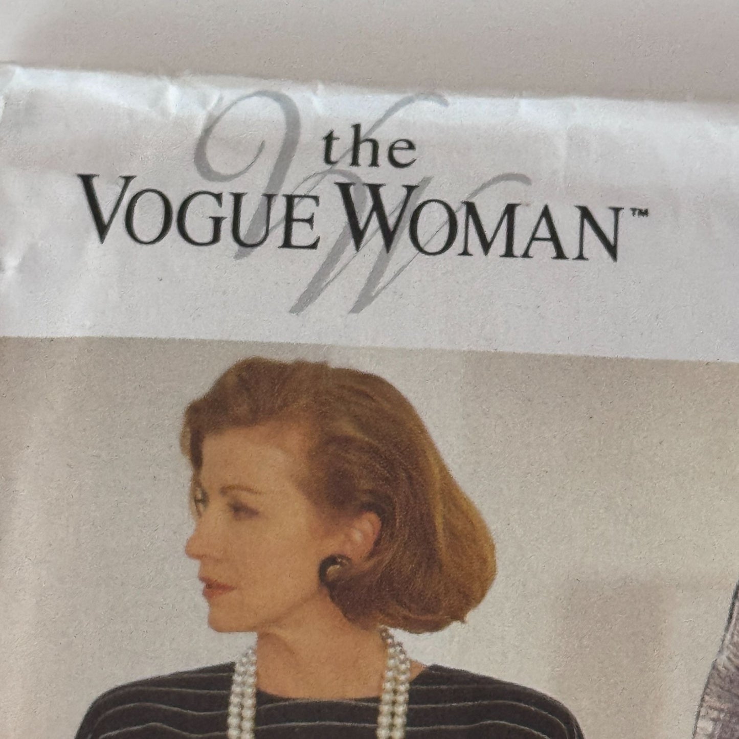 Vogue Sewing Pattern 8660 Shift Dress Minimalist 90s Loose Fit 12-16 Easy Uncut