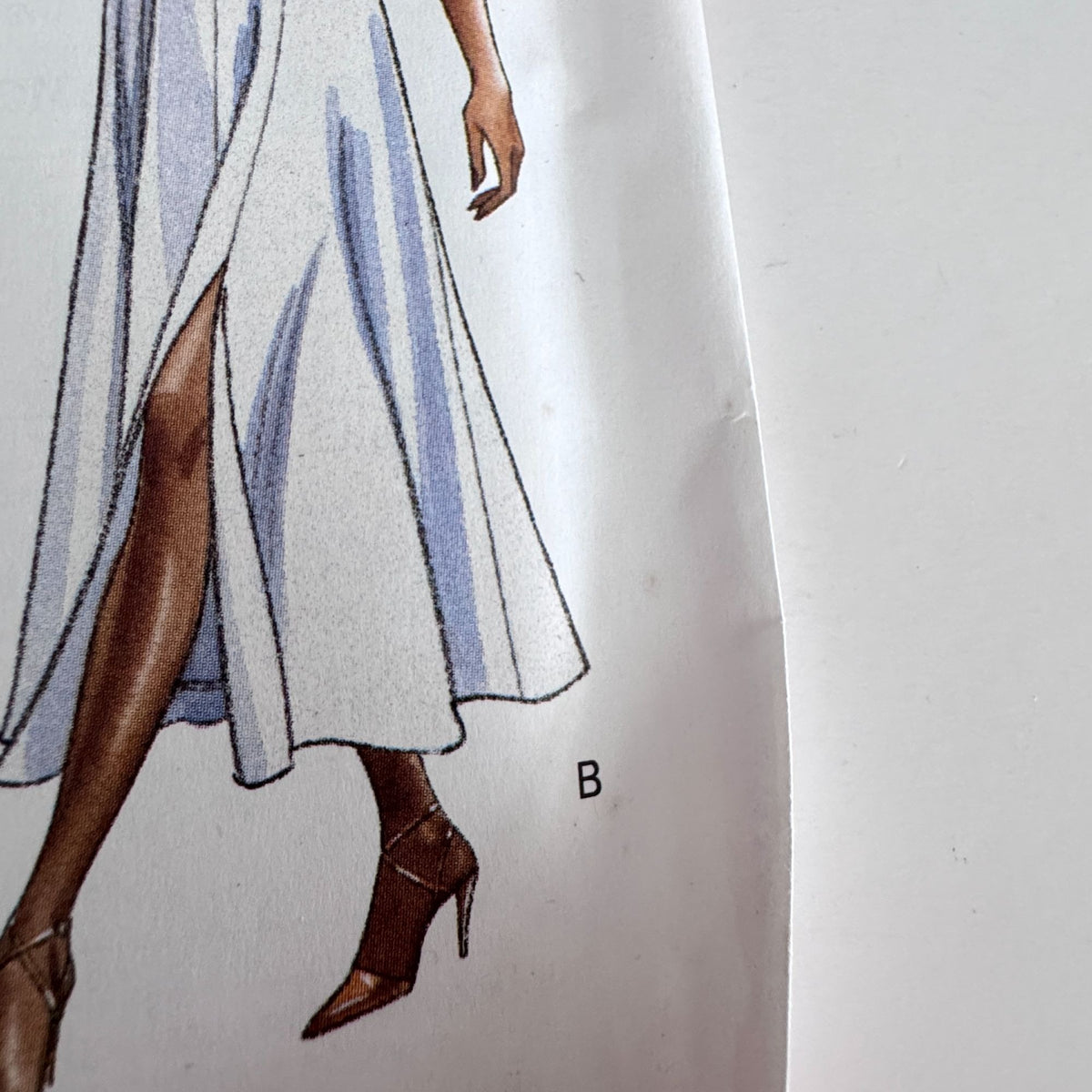 Butterick Sewing Pattern 6826 90s Slip Dress Minimalist Evening Off Shoulder 6-12 Uncut Easy