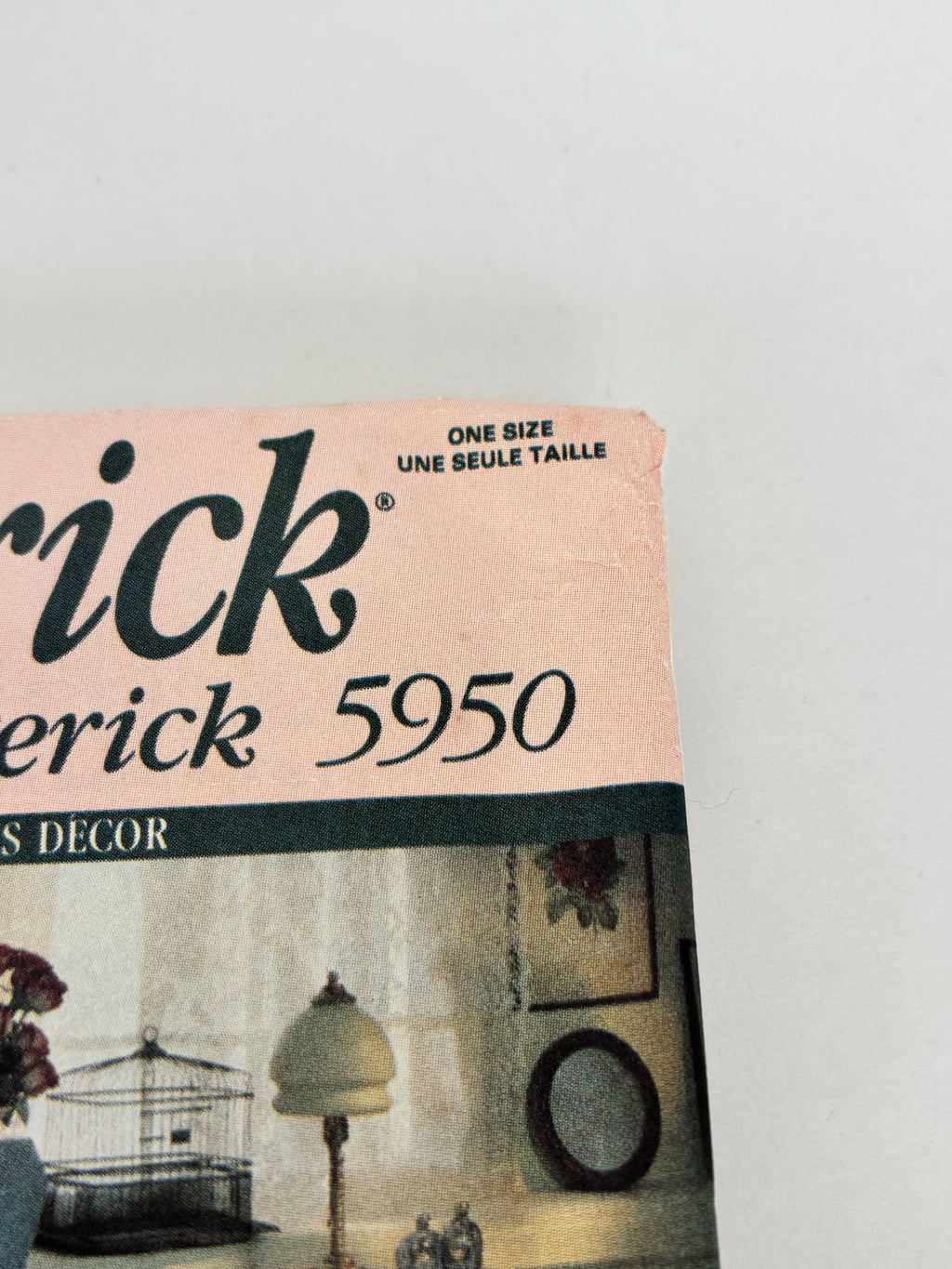 Butterick Sewing Pattern 5950 Home Decorating Quilt Wall Hanging Pillow Shams
