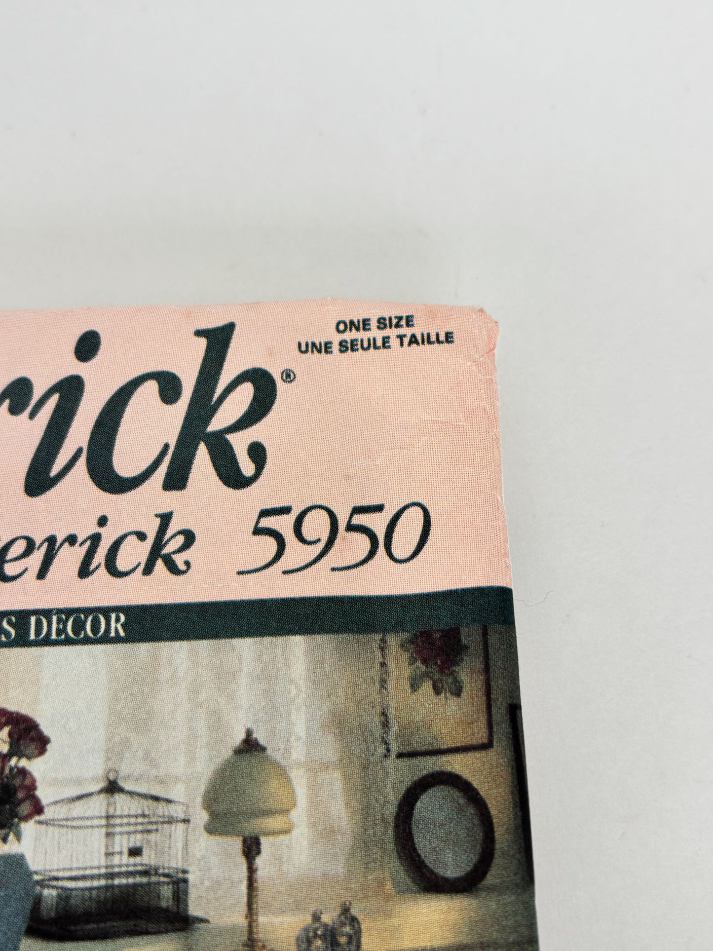 Butterick Sewing Pattern 5950 Home Decorating Quilt Wall Hanging Pillow Shams