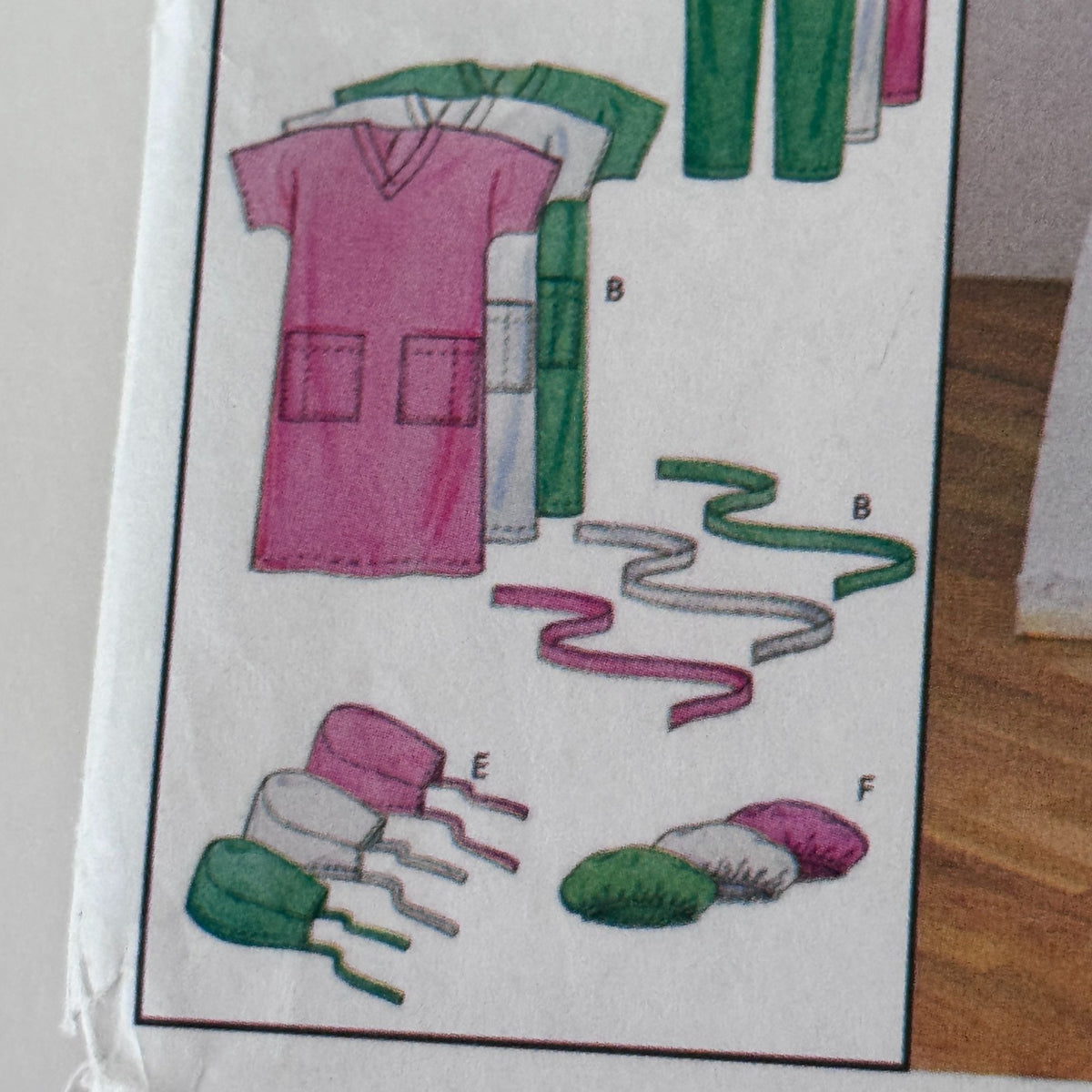 McCalls Sewing Pattern M6107 Medical Scrubs Lab Coat Doctor Nurse Uniform 42-48 Uncut Hospital