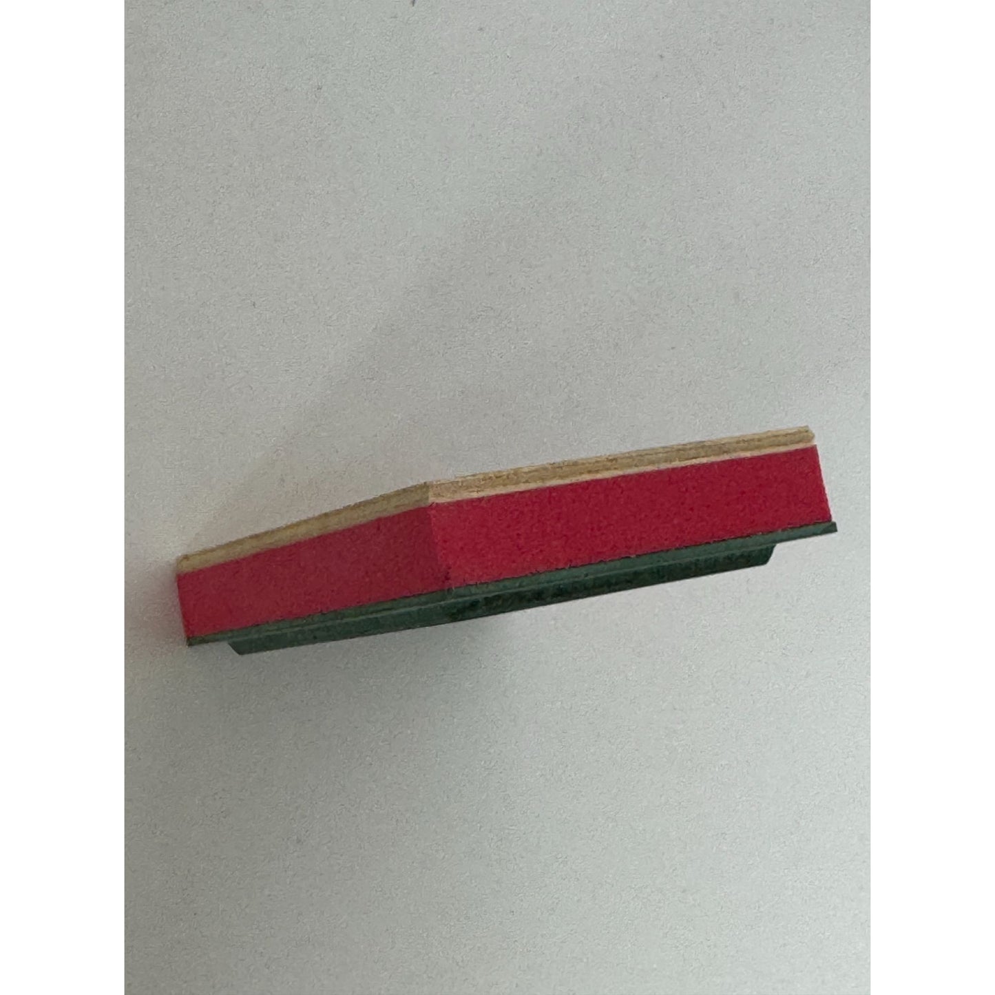 Seasons Greetings Wooden Rubber Stamp With Holly Design Christmas Card Making