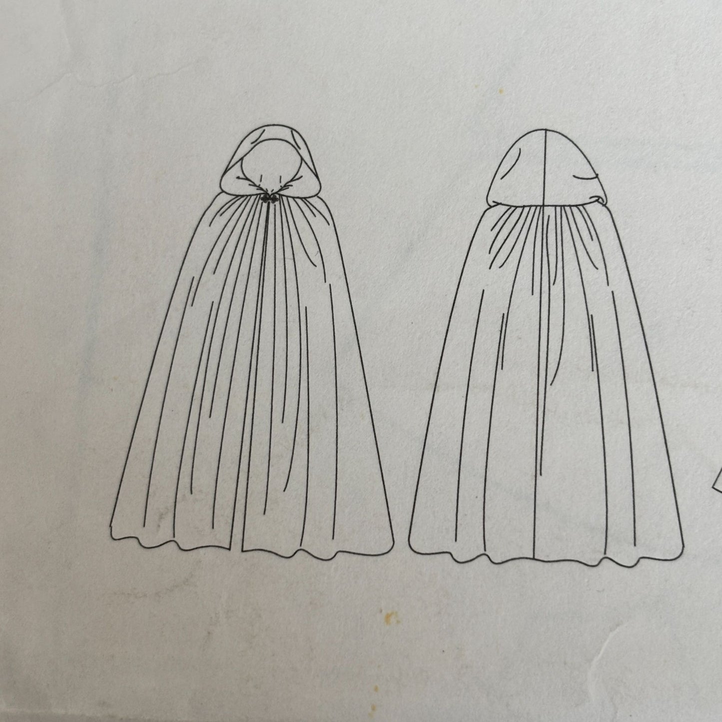 Butterick Sewing Pattern B4377 Medieval Dress Floor Length Cape Costume 6-12 Uncut Renaissance Festival