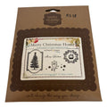 Unity Stamp Company Rubber Stamps Set Merry Christmas Home Birdcage Bird Holiday
