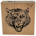Viva Las Vegastamps Rubber Stamp Tiger Face Animal Jungle Team Mascot Fierce Strong Cardmaking