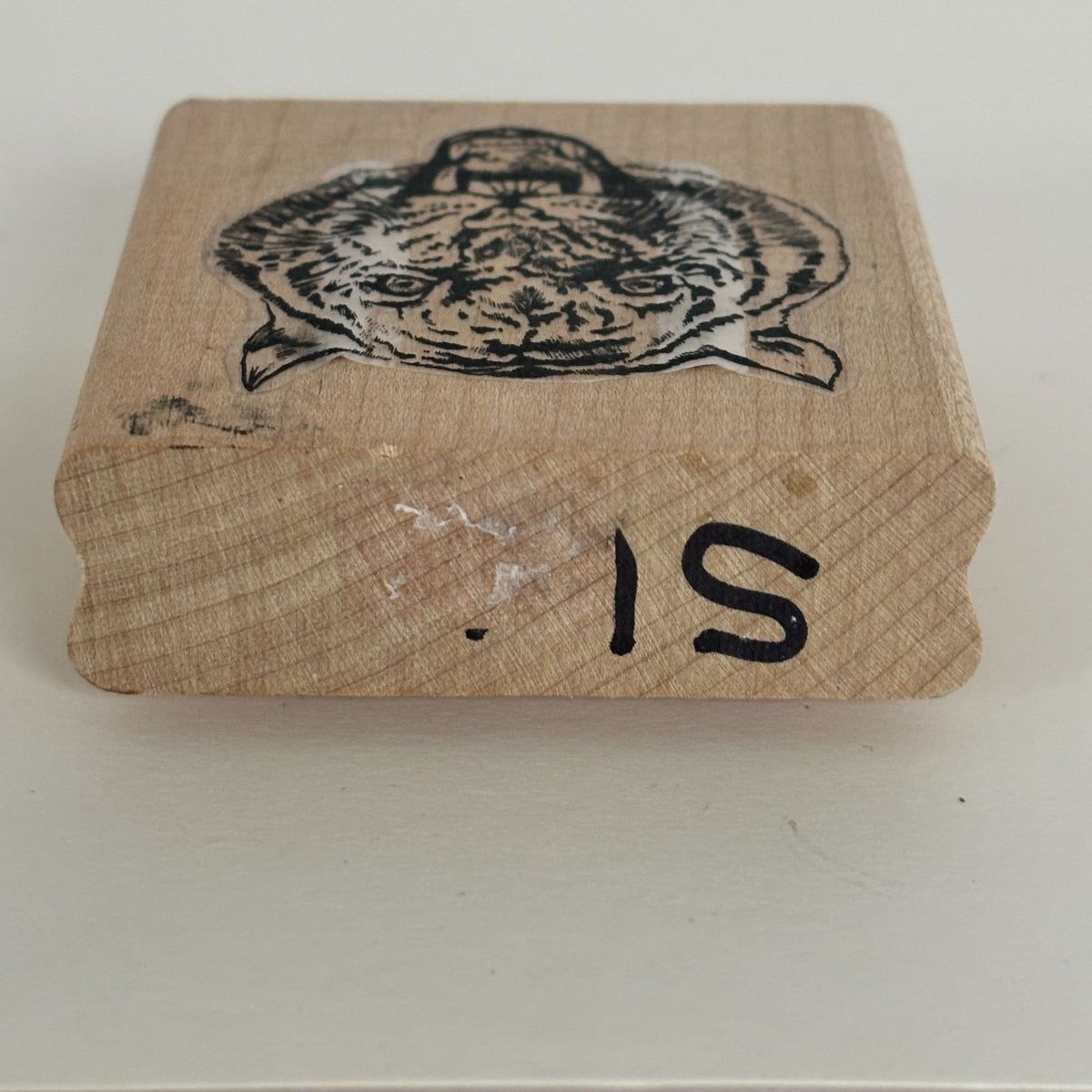 Viva Las Vegastamps Rubber Stamp Tiger Face Animal Jungle Team Mascot Fierce Strong Cardmaking