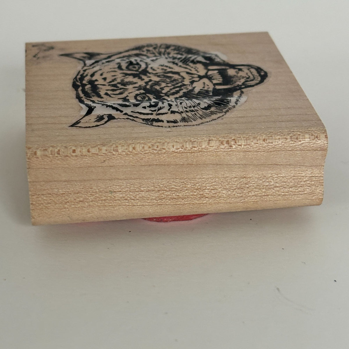 Viva Las Vegastamps Rubber Stamp Tiger Face Animal Jungle Team Mascot Fierce Strong Cardmaking
