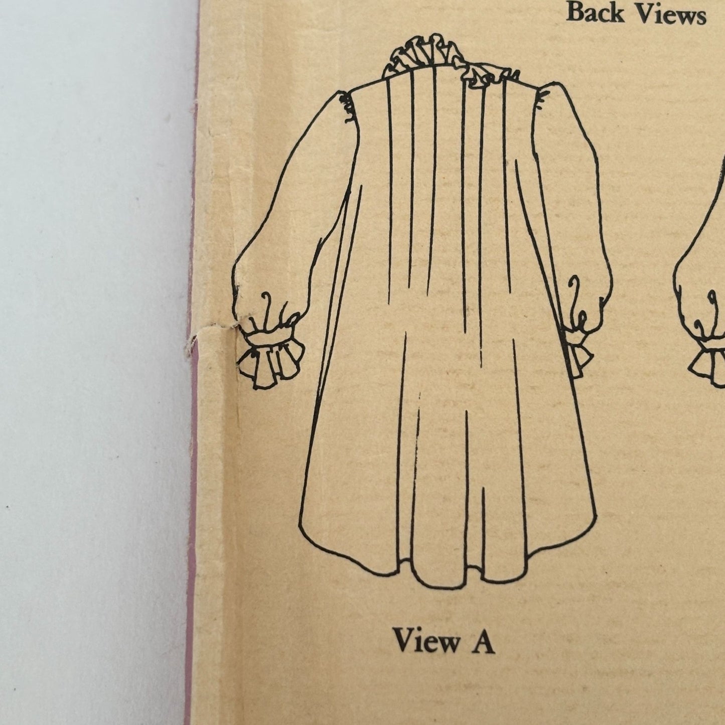 Folkwear Sewing Pattern 225 Childhood Dreams Prairie Dress Girls 2-12 Nightgown Uncut