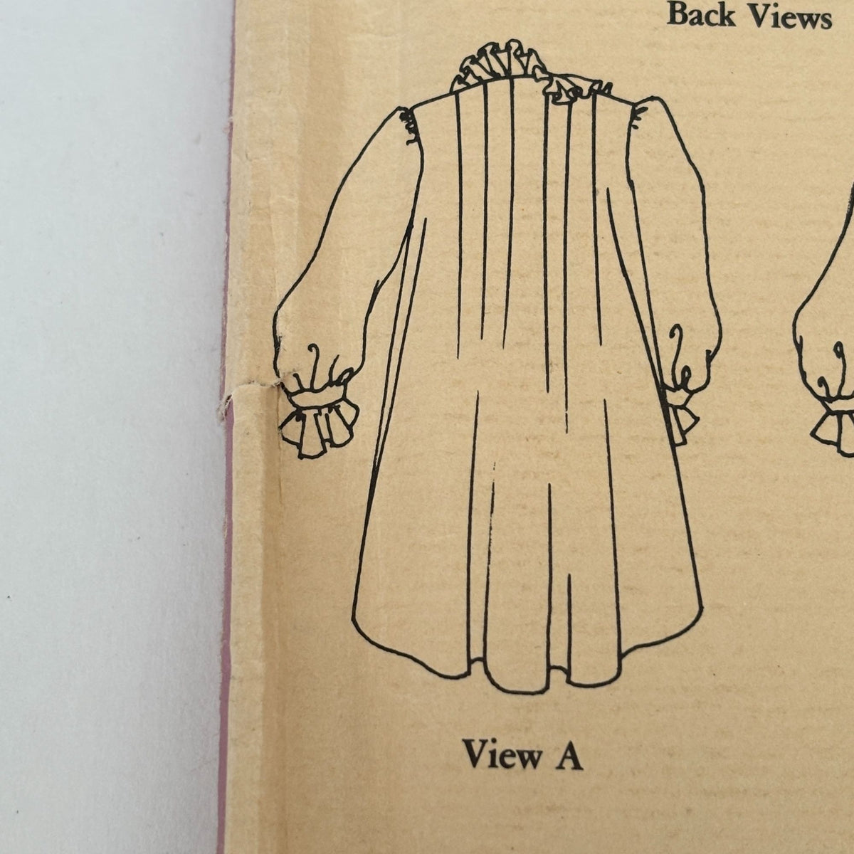 Folkwear Sewing Pattern 225 Childhood Dreams Prairie Dress Girls 2-12 Nightgown Uncut