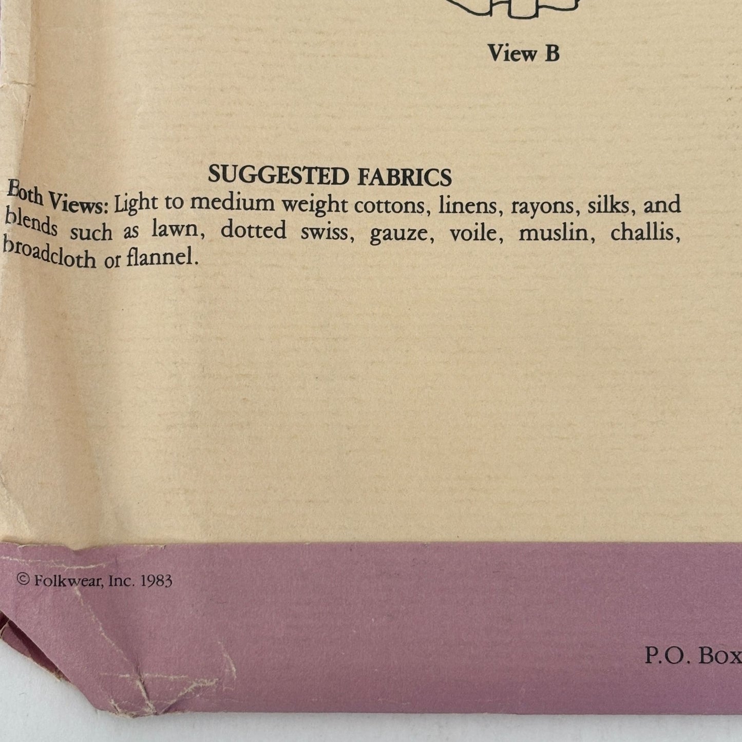 Folkwear Sewing Pattern 225 Childhood Dreams Prairie Dress Girls 2-12 Nightgown Uncut