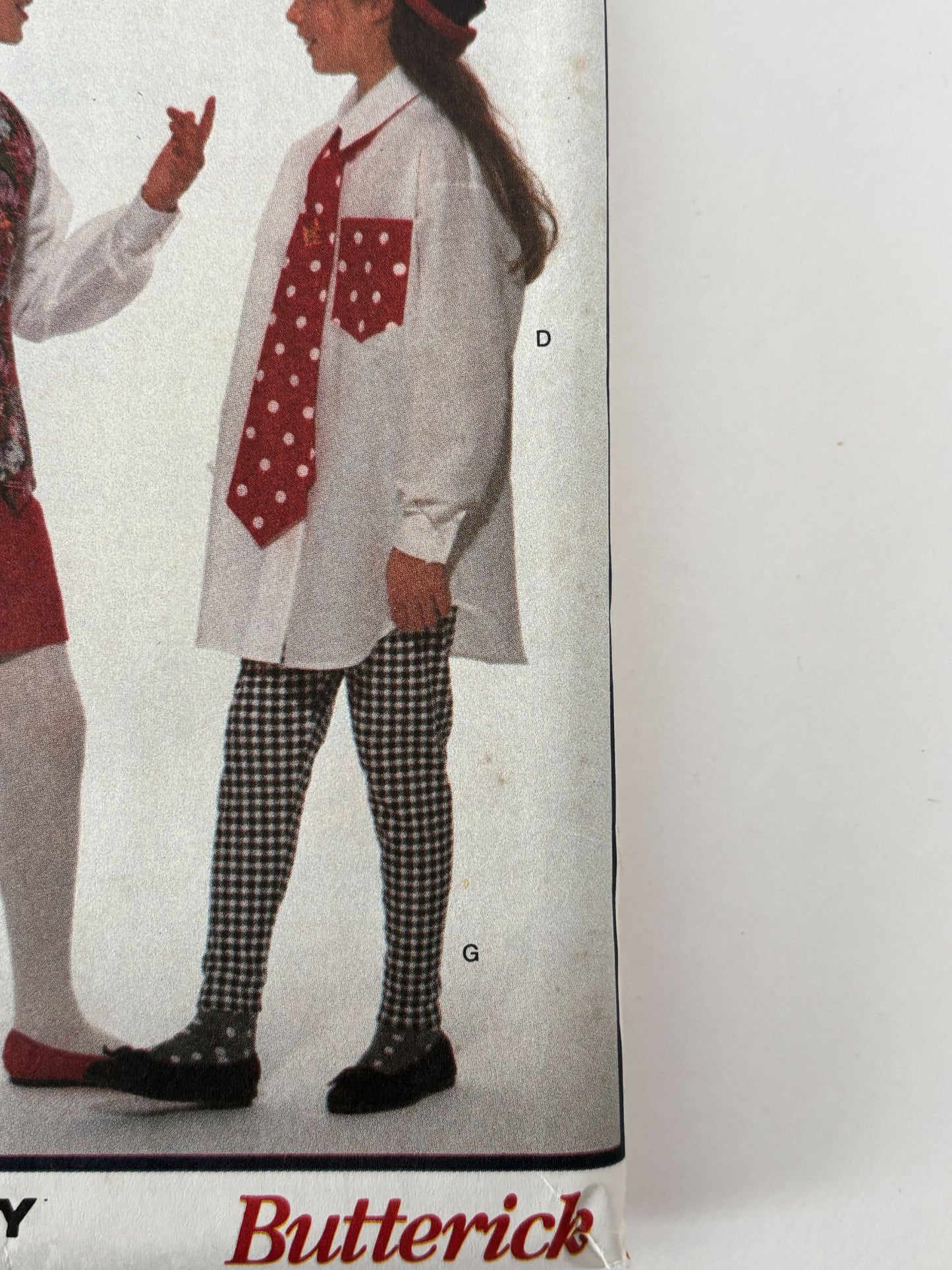 Butterick Sewing Pattern 6362: Girls' Vest, Shirt, Skirt, Shorts, Leggings and Tie