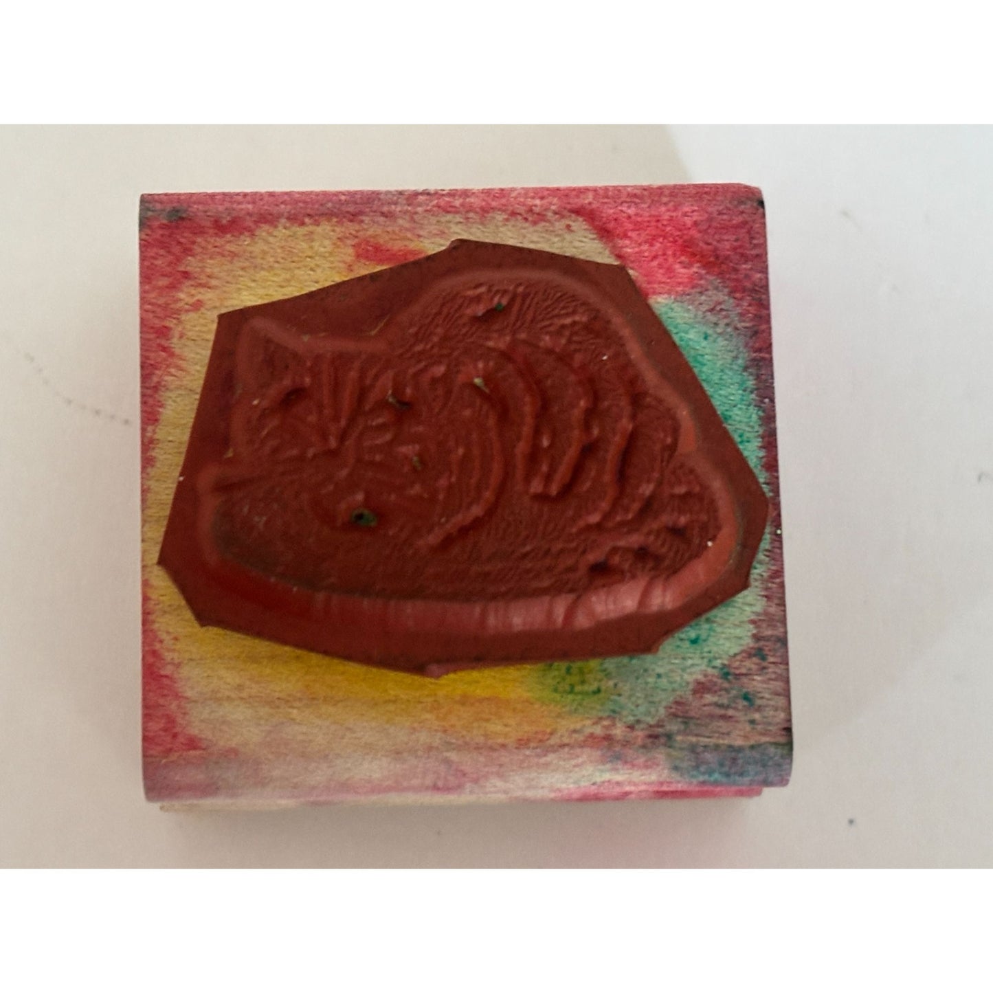 Stampin Up Rubber Stamp Cat Napping Rug Cardmaking Scrapbooking Pet Craft Sleepy