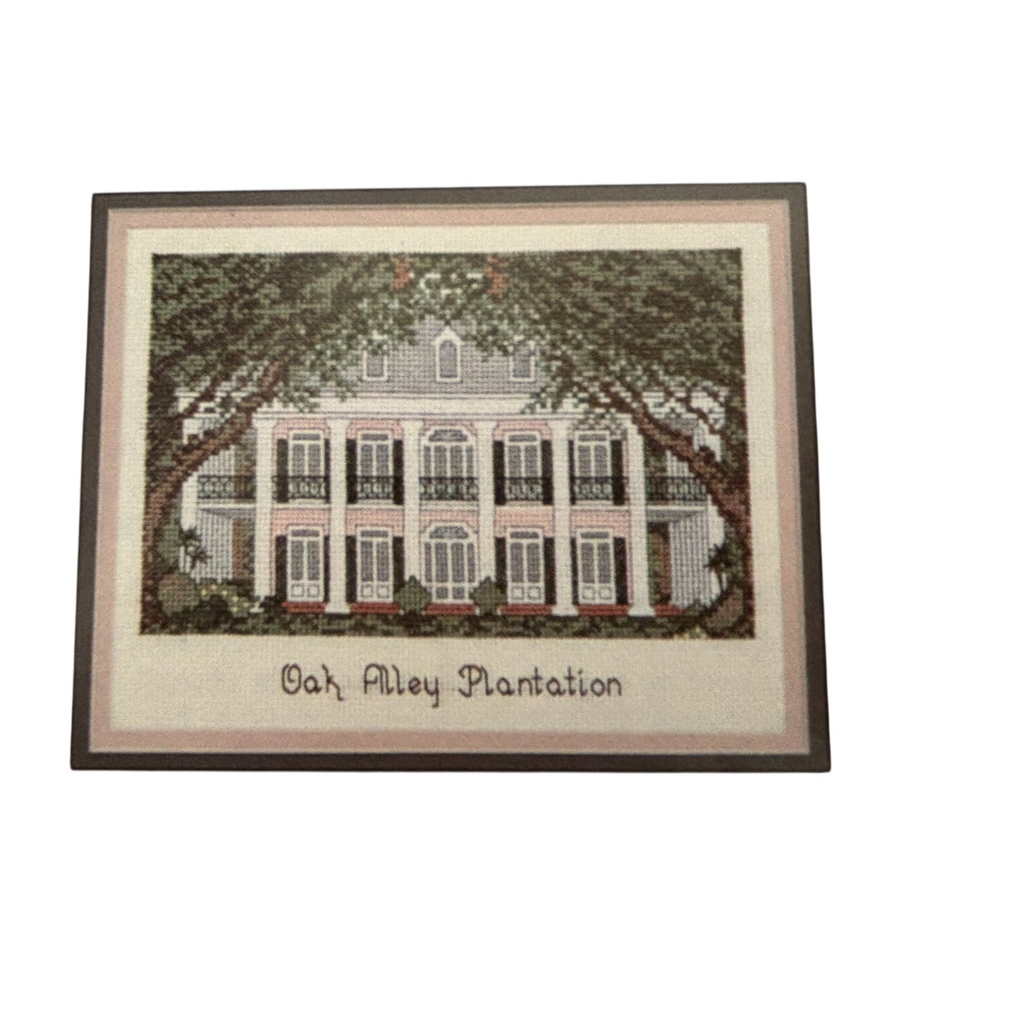 Hands On Designs Cross Stitch Kit Oak Alley Plantation House American History LA