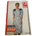 Butterick Sewing Pattern 5883 Sheath Dress Modest Easy Career 6 8 10 Uncut