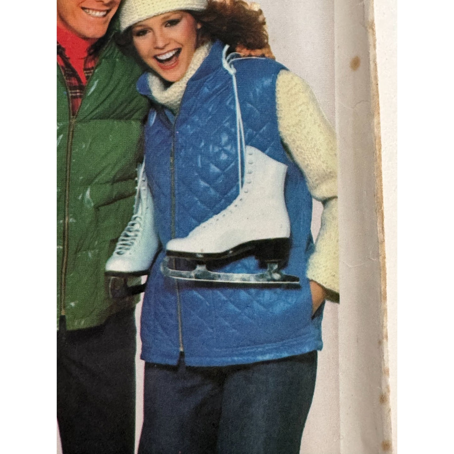 Simplicity Sewing Pattern 8123 Quilted Vests 1970s Outerwear Small Uncut Unisex