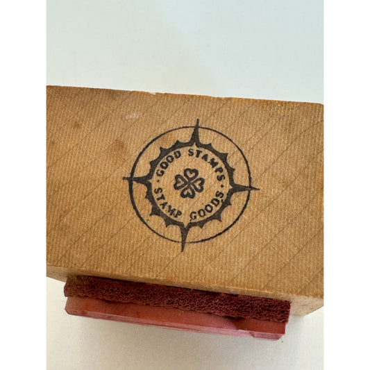 Good Stamps Rubber Stamp Love Our Mother Earth Day Globe Nature Planet Recycle