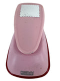 Marvy Uchida Craft Punch Pink Scalloped Square Scrapbooking Card Making 1.75 in