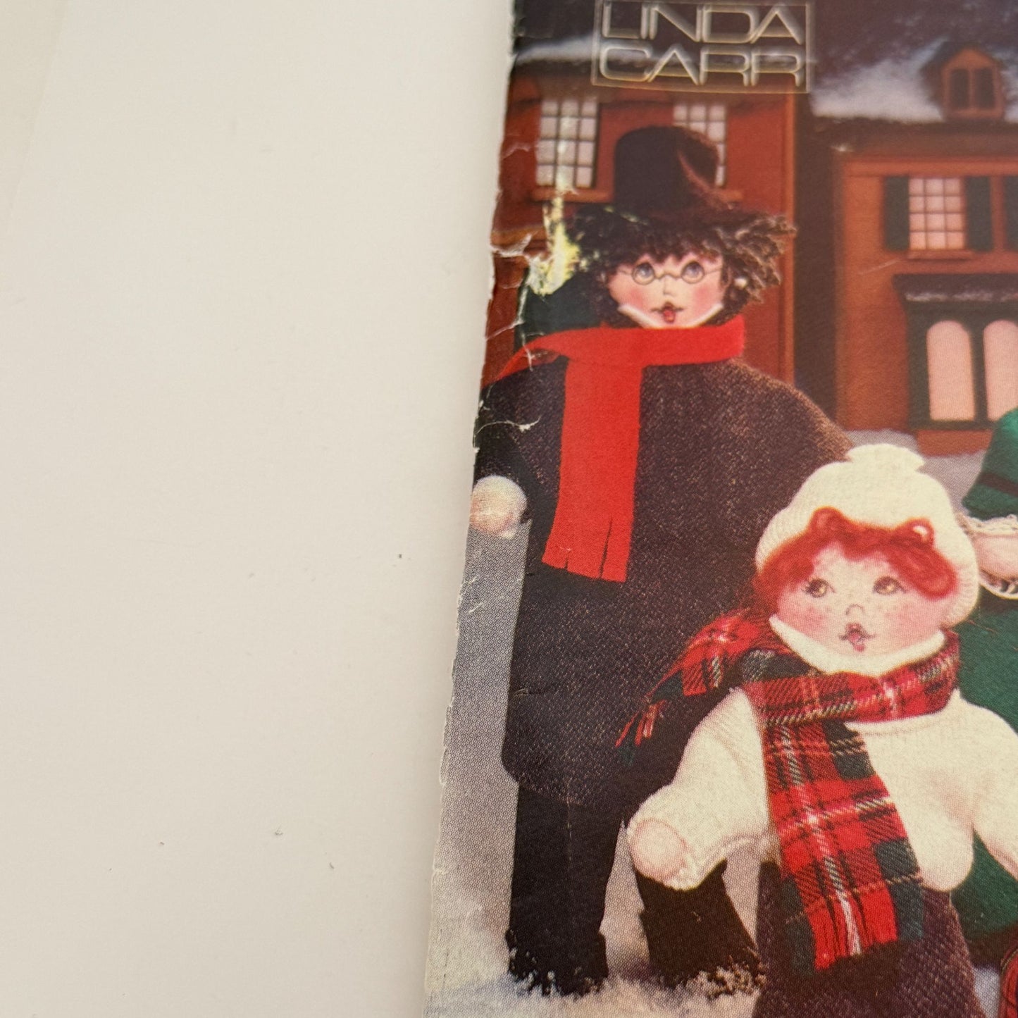 Vogue Sewing Pattern 7878 Christmas Carolers Doll Home Decor By Linda Carr Uncut