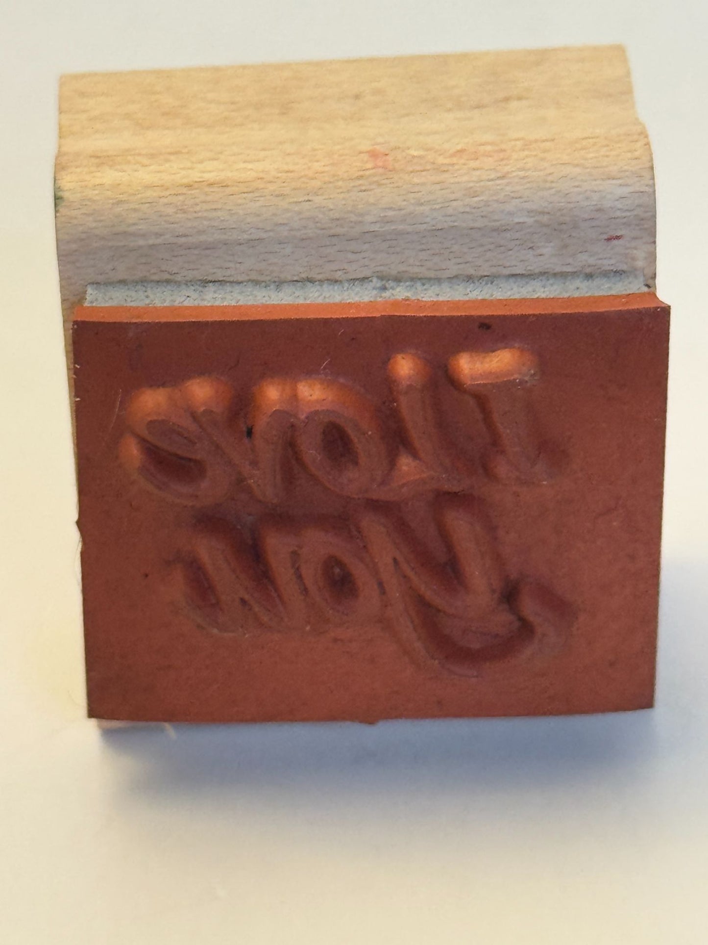 Stampin Up Rubber Stamp I Love You Words Anniversary Card Making Valentines Day