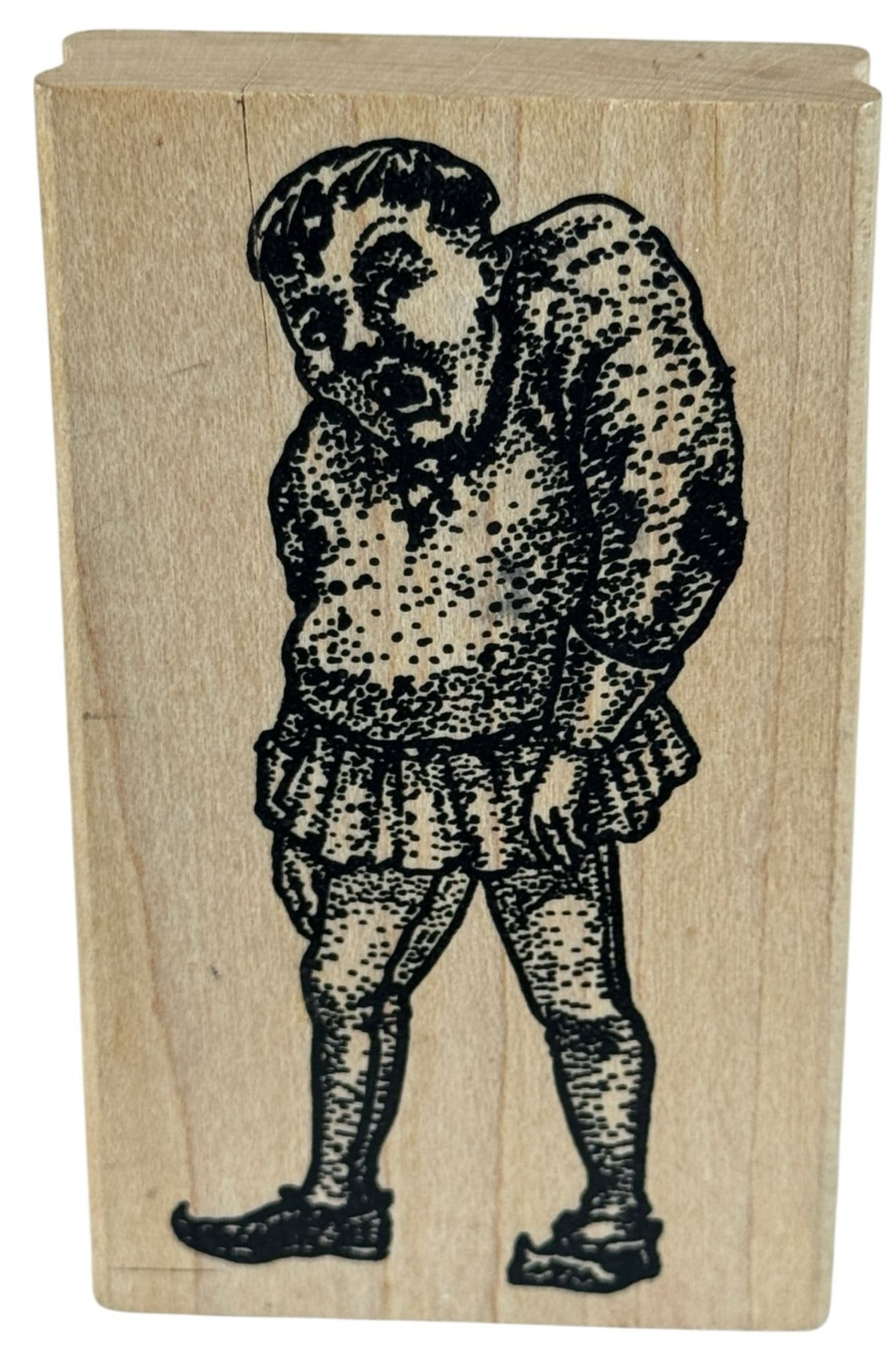 Museum of Modern Rubber Stamp Hunchback of Notre Dame Ogre Monster Card Making