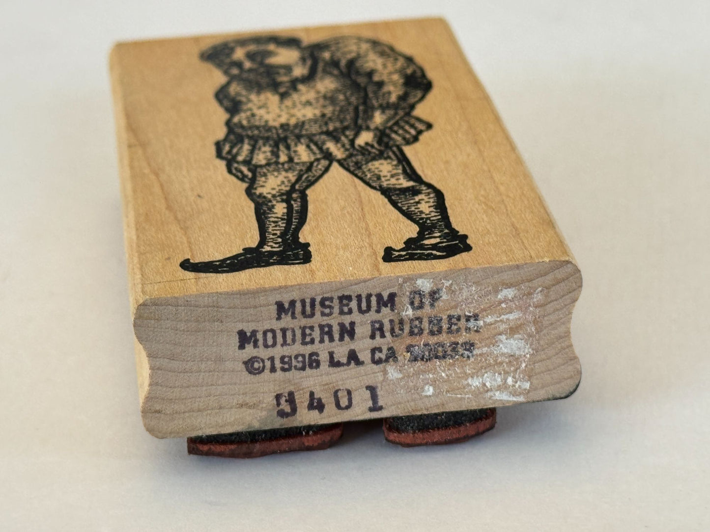 Museum of Modern Rubber Stamp Hunchback of Notre Dame Ogre Monster Card Making