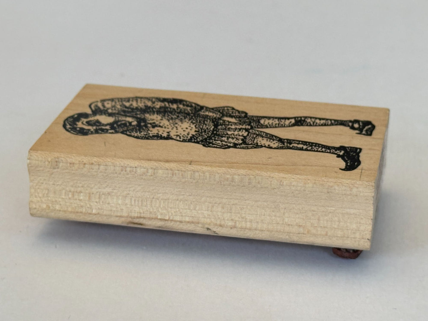 Museum of Modern Rubber Stamp Hunchback of Notre Dame Ogre Monster Card Making