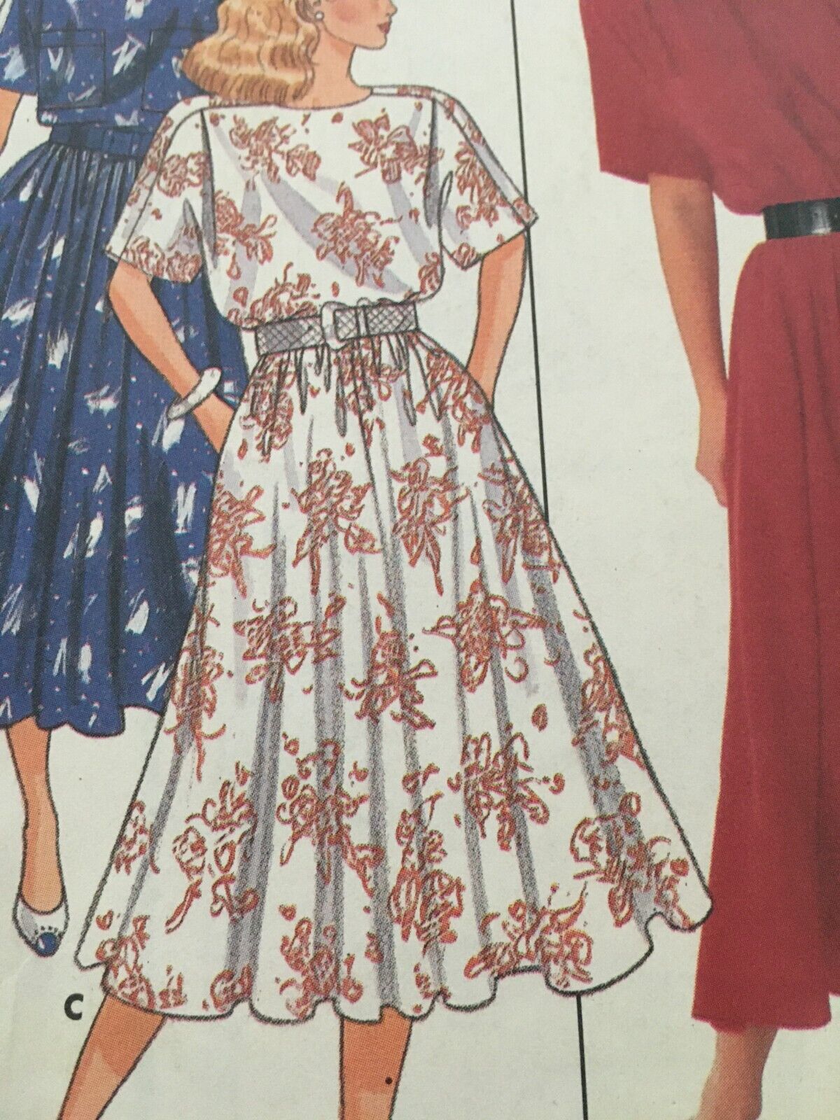 Butterick Sewing Pattern 5622 Dress Pockets Linda Allard for Ellen Tracy 8 10 12