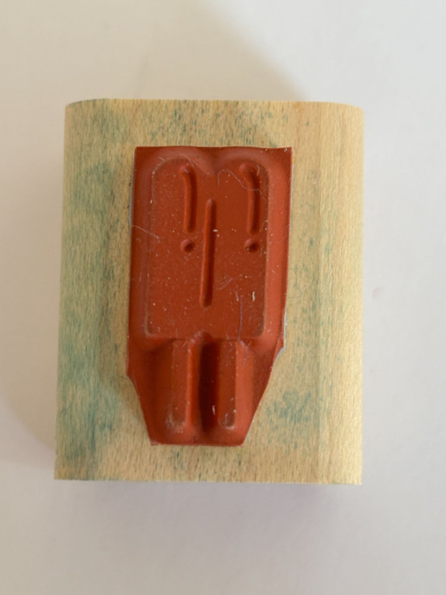 Stampin Up Rubber Stamp Popsicles Summer Vacation Food Desert Fourth of July