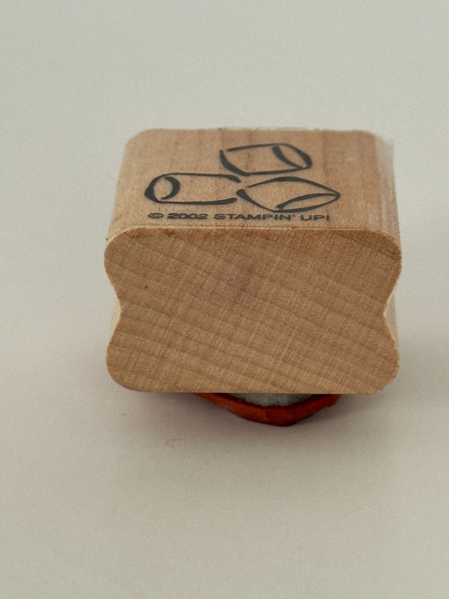 Stampin Up Rubber Stamp Marshmallows Hot Chocolate Cocoa Drink Card Making Wood